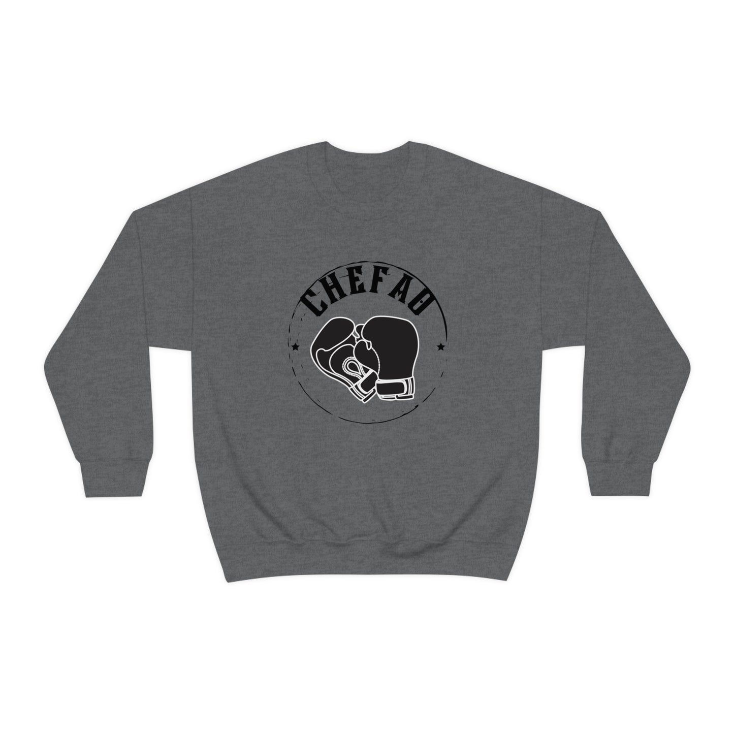 Chefao Boxing I, Unisex Heavy Blend Crewneck Sweatshirt