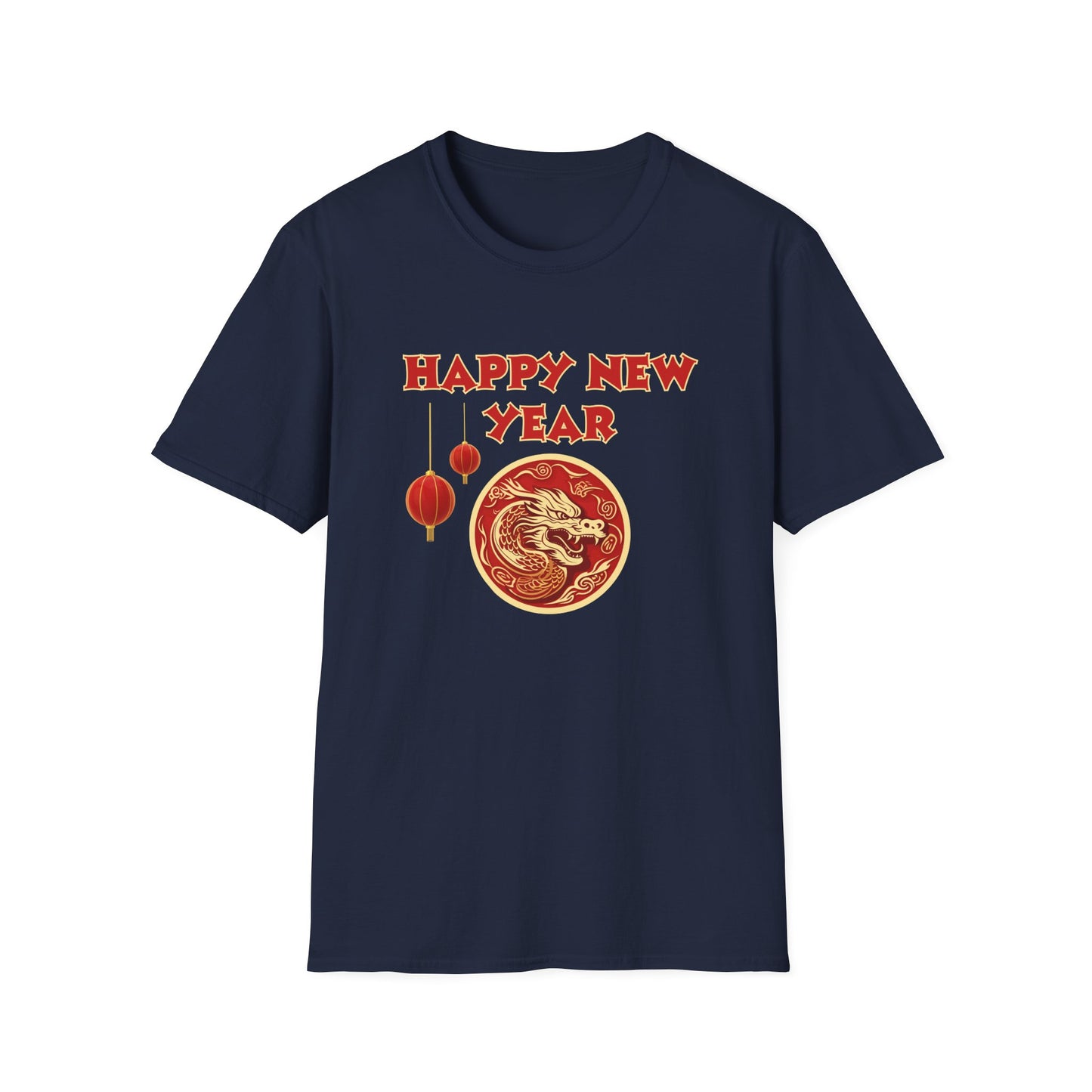 Happy Chinese New Year, Unisex Softstyle T-Shirt