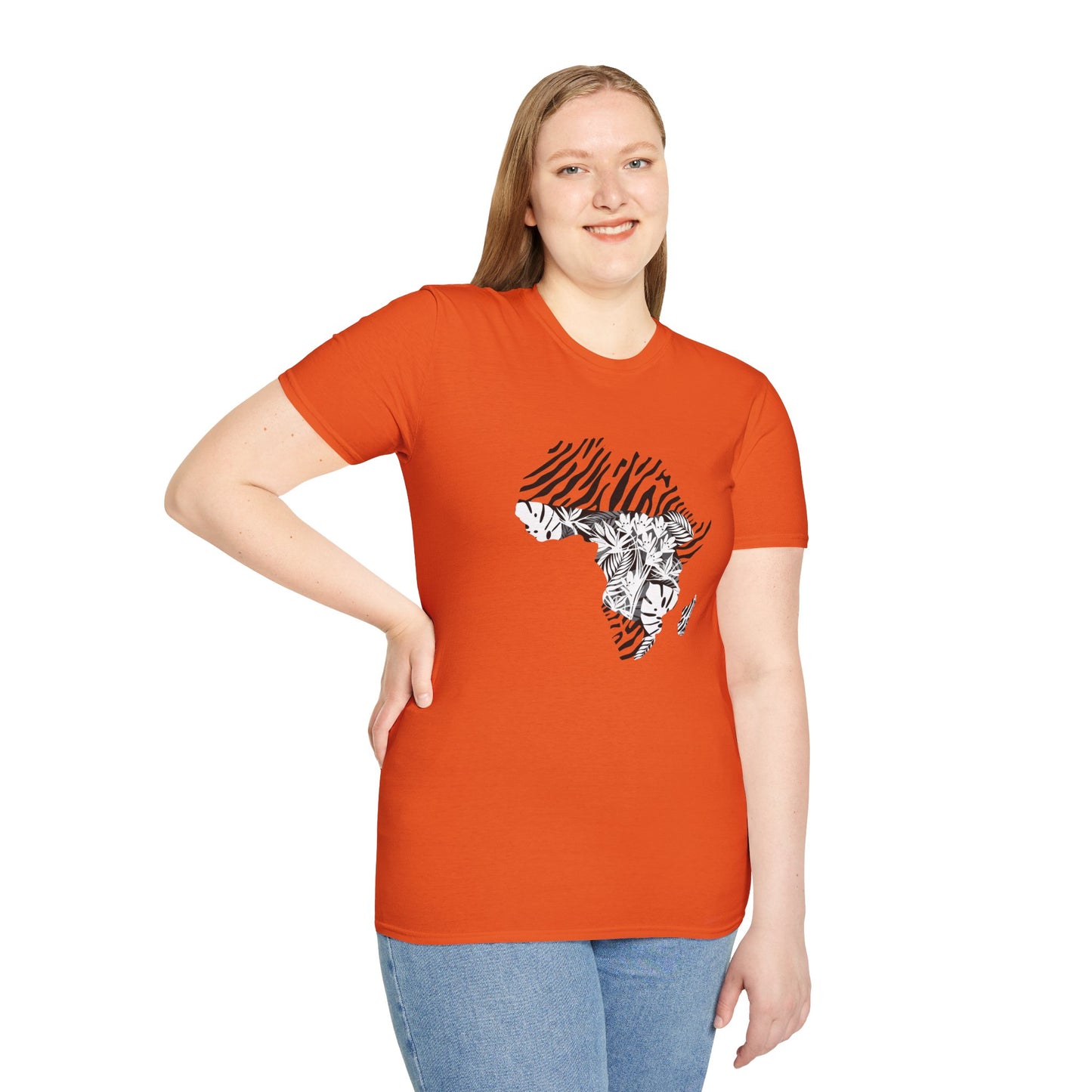 Chefao Africa Botanical I, Unisex Softstyle T-Shirt