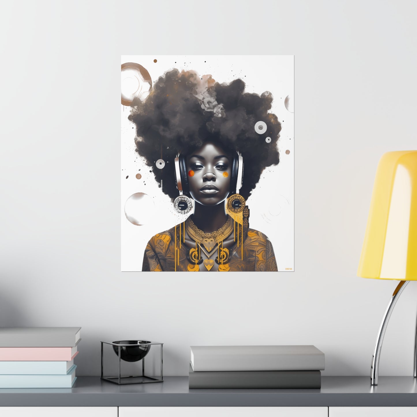 Golden Girl, Premium Matte Vertical Posters