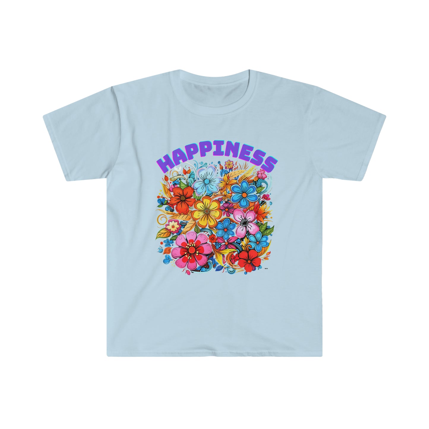 Happiness, Unisex Softstyle T-Shirt