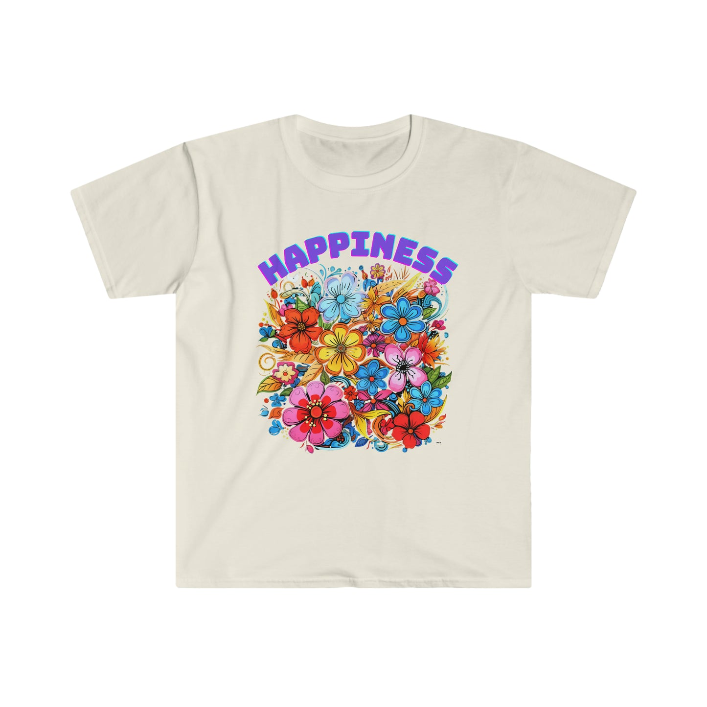Happiness, Unisex Softstyle T-Shirt