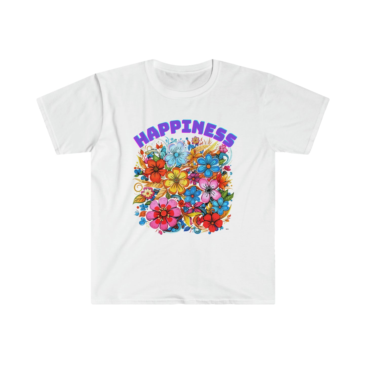 Happiness, Unisex Softstyle T-Shirt