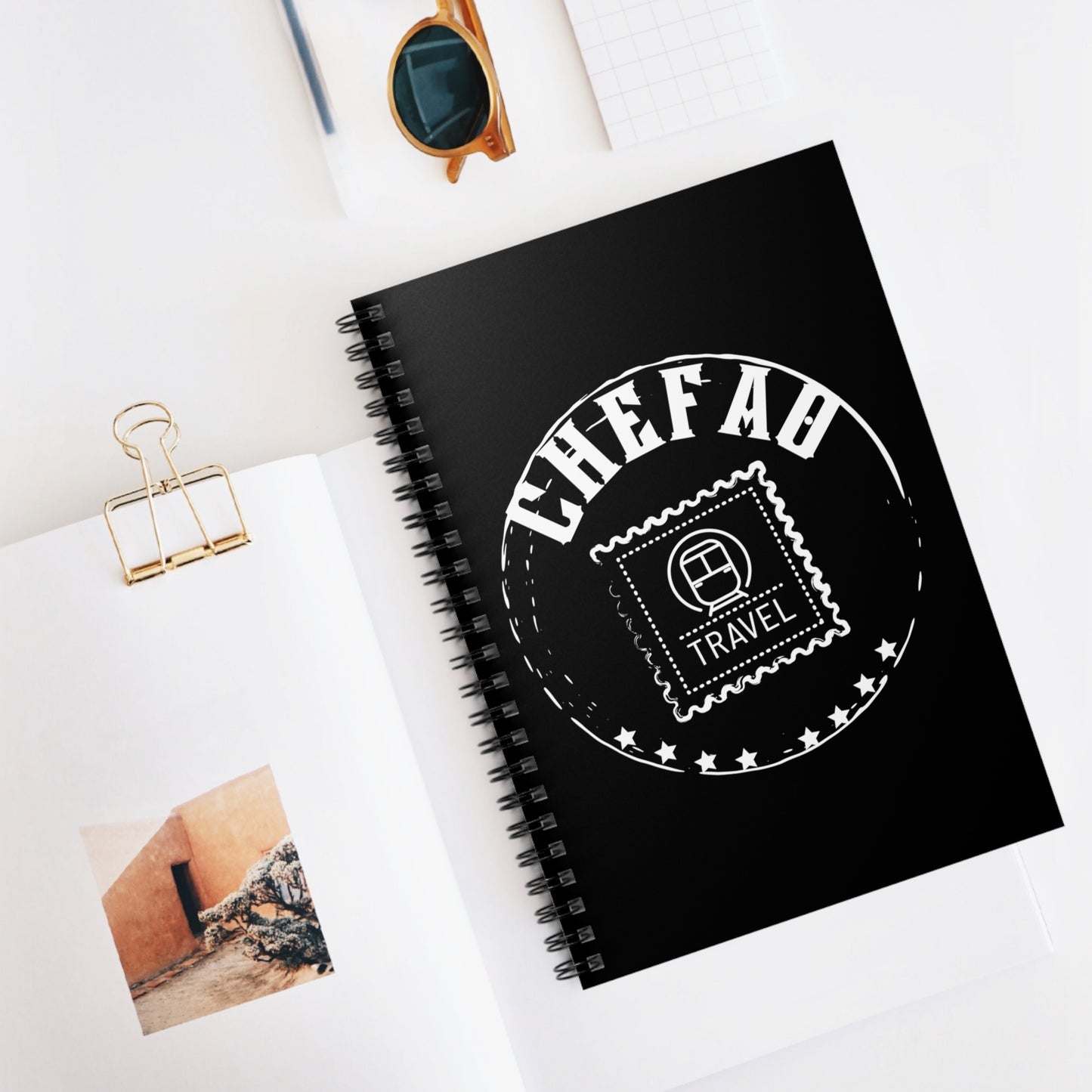 Chefao Travel II, Spiral Notebook - Ruled Line