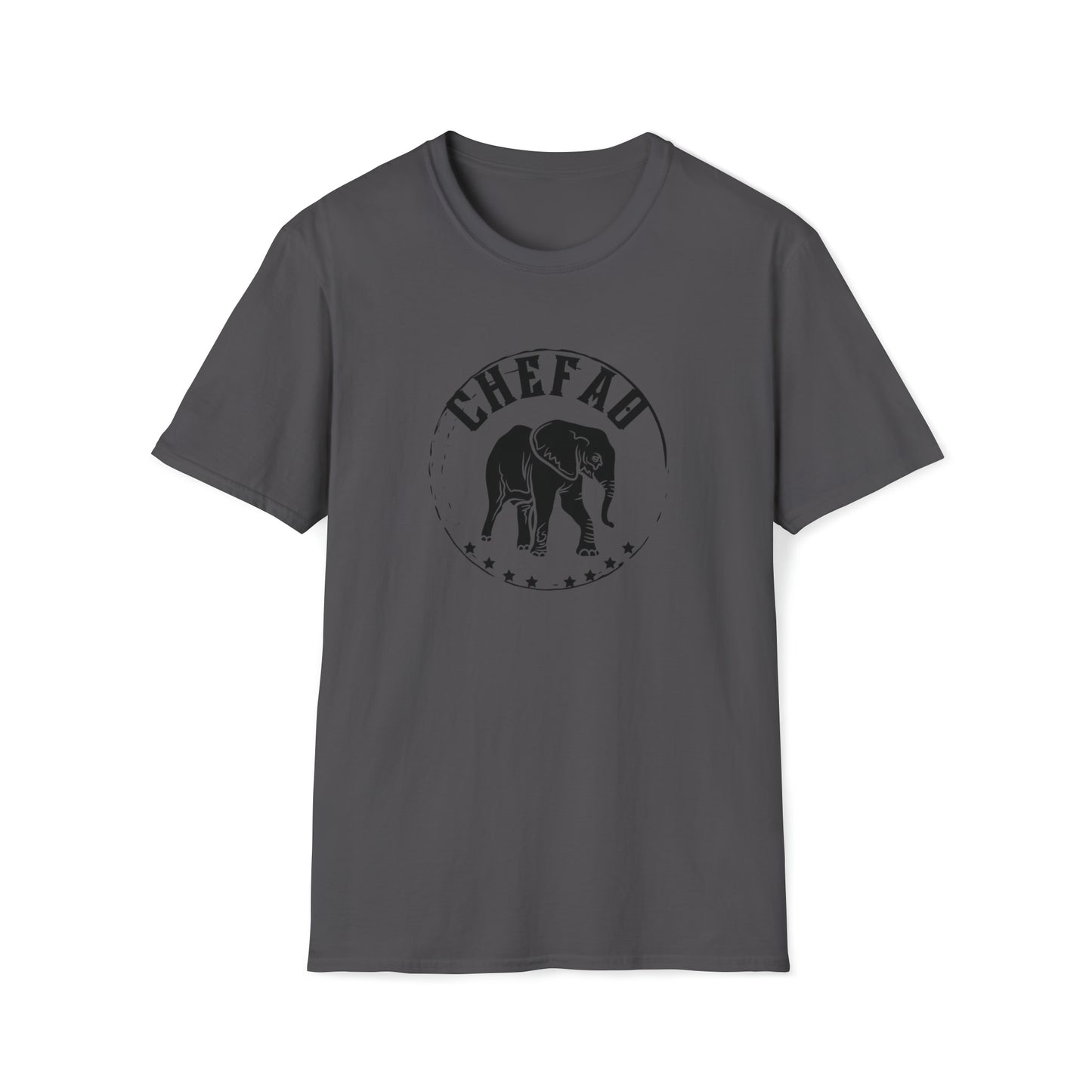 Chefao Elephant II, Unisex Softstyle T-Shirt
