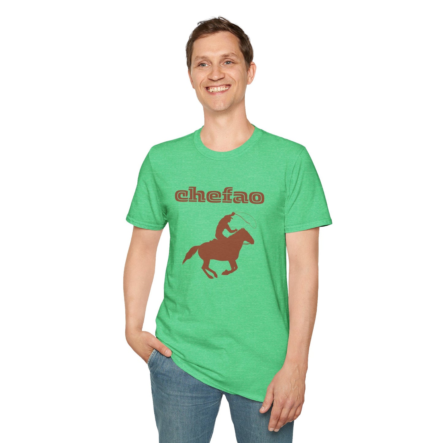 Chefao Cowboy III, Unisex Softstyle T-Shirt