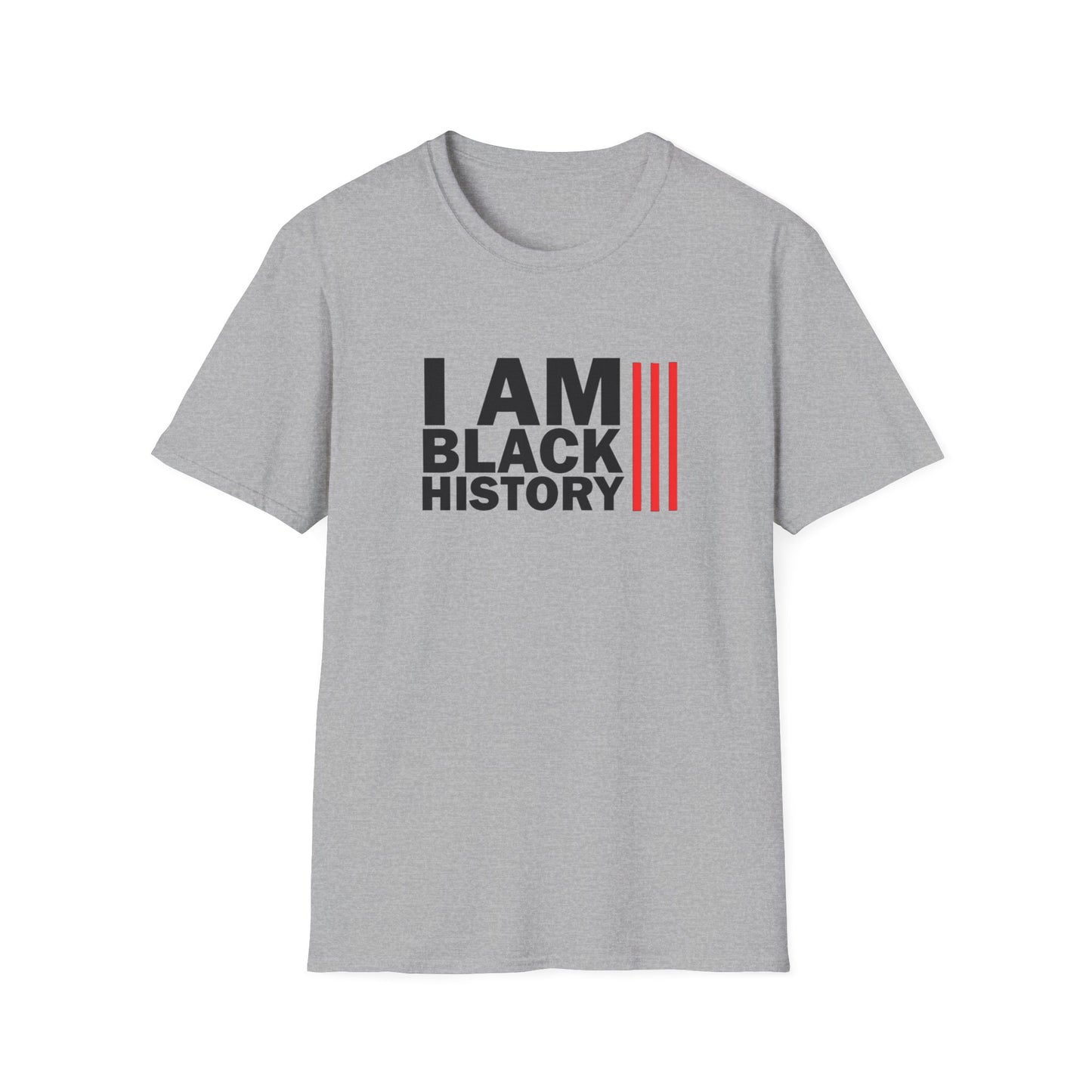 Chefao I Am Black History I, Unisex Softstyle T-Shirt