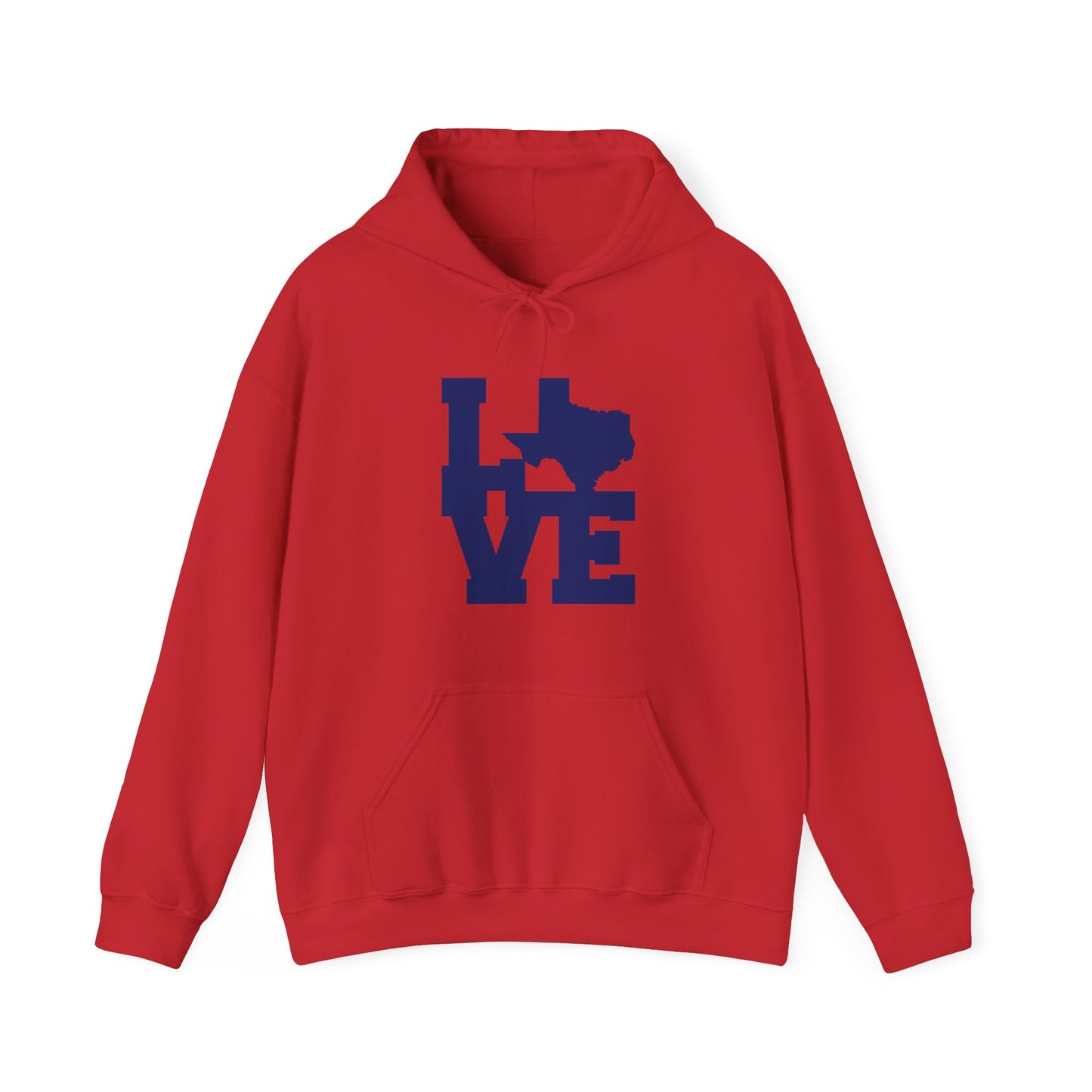Chefao LoveTexas I, Unisex Heavy Blend Hooded Sweatshirt