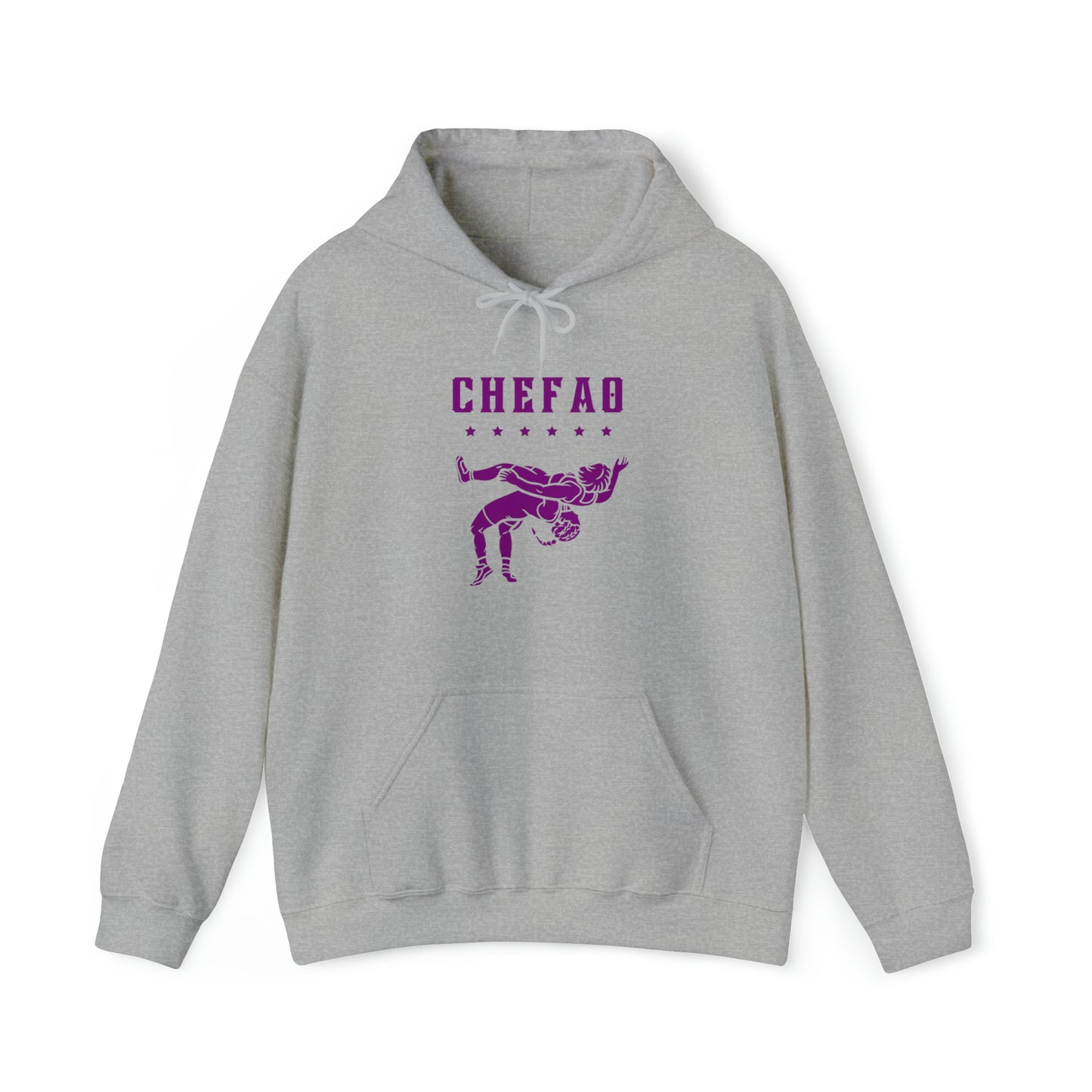 Chefao Wrestling VIII, Unisex Heavy Blend Hooded Sweatshirt