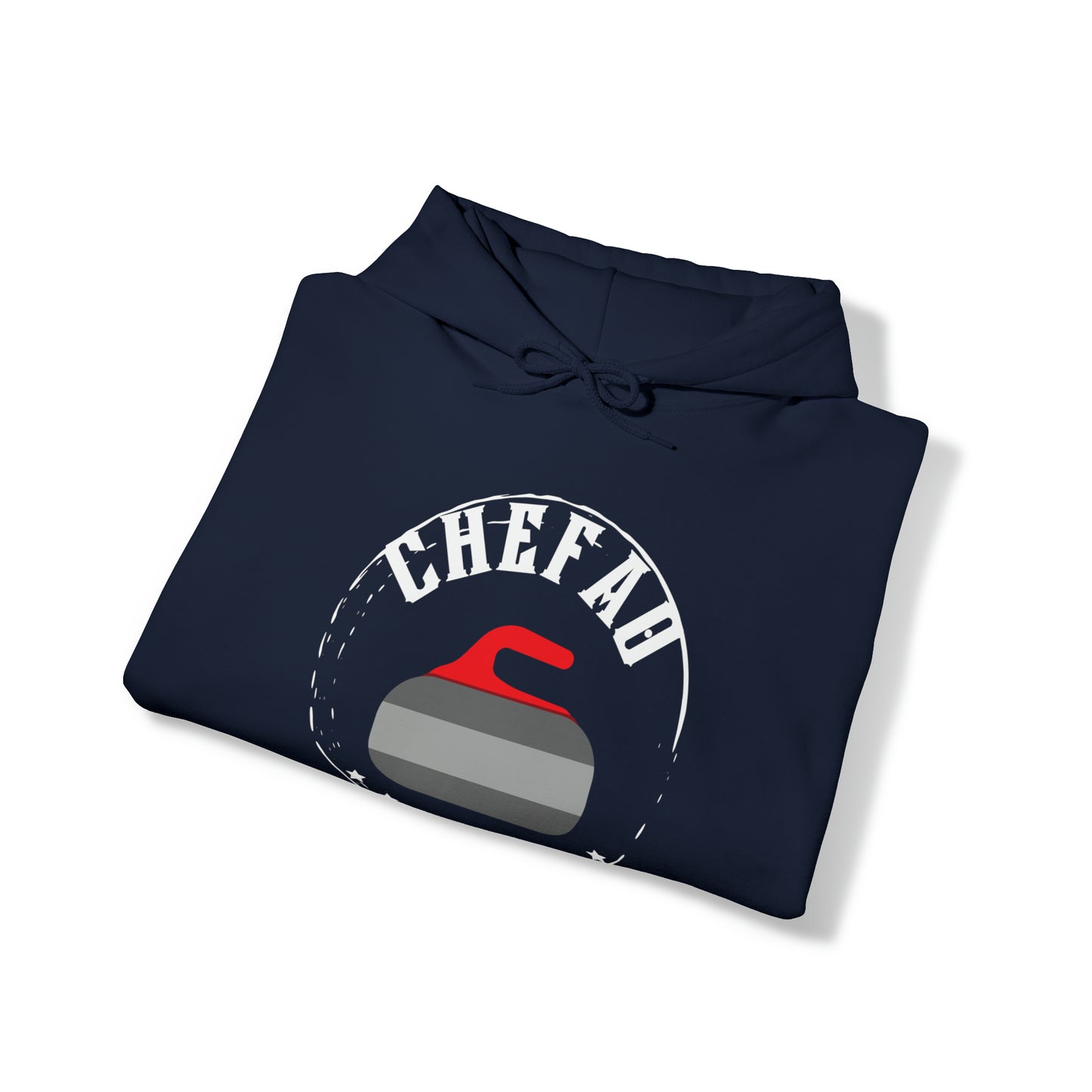 Chefao Curling I, Unisex Heavy Blend Hooded Sweatshirt