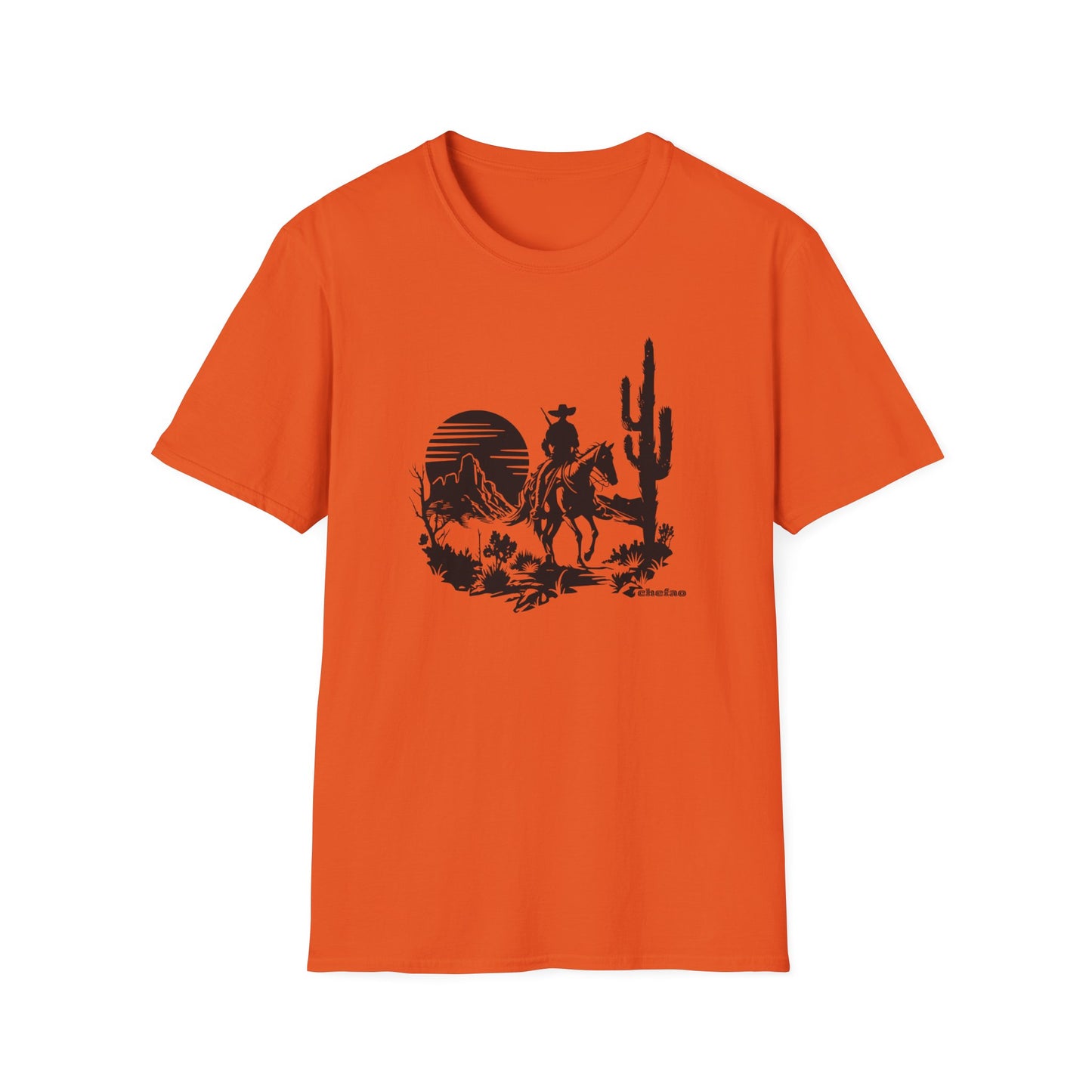 Chefao Cowboy IX, Unisex Softstyle T-Shirt