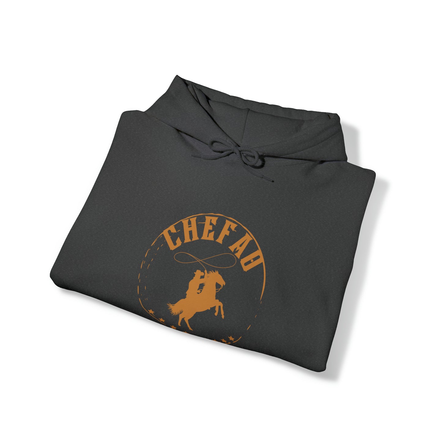 Chefao Cowboy V, Unisex Heavy Blend Hooded Sweatshirt