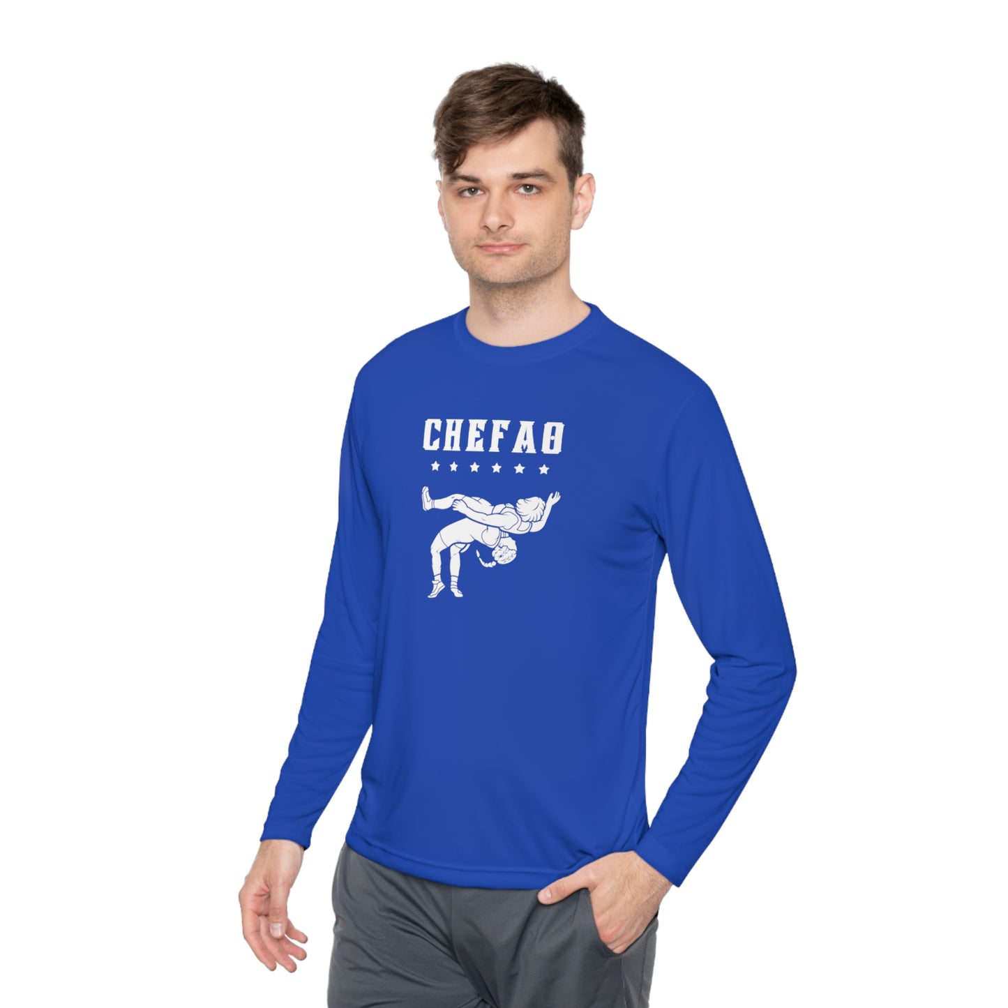 Chefao Wrestling VIII, Unisex Lightweight Long Sleeve Tee