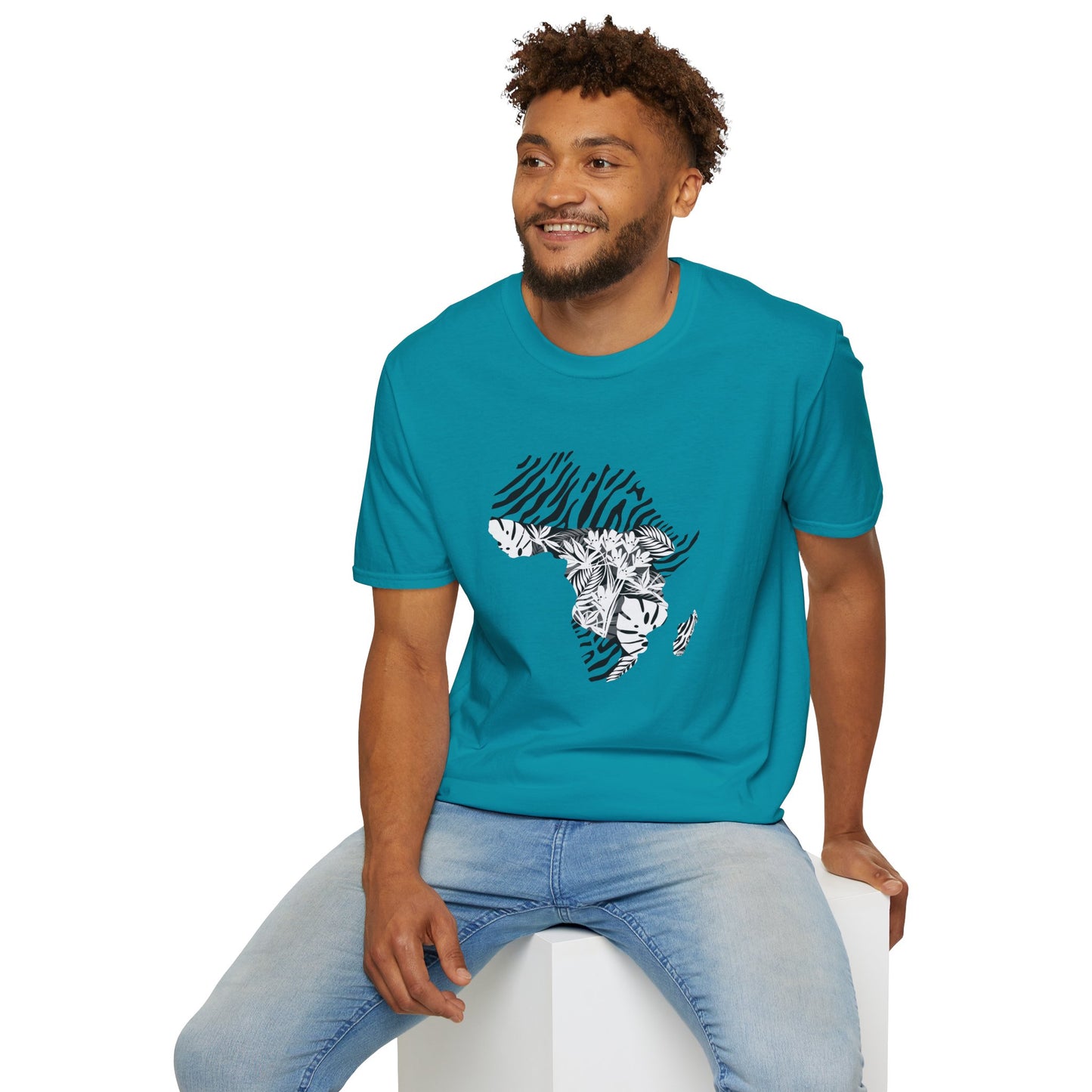 Chefao Africa Botanical I, Unisex Softstyle T-Shirt