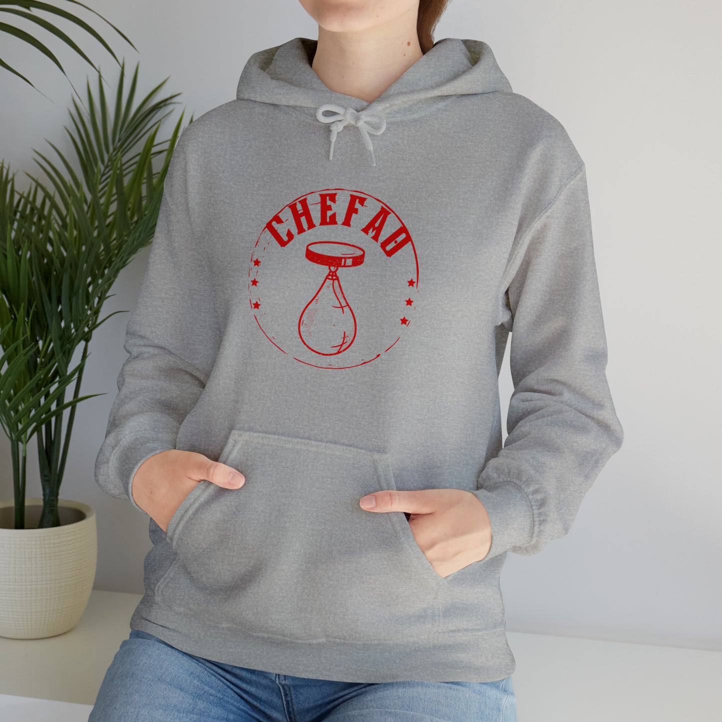 Chefao Boxing II, Unisex Heavy Blend Hooded Sweatshirt