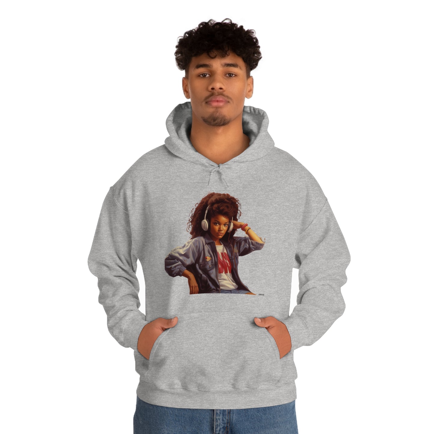 Nina, Unisex Heavy Blend Hooded Sweatshirt