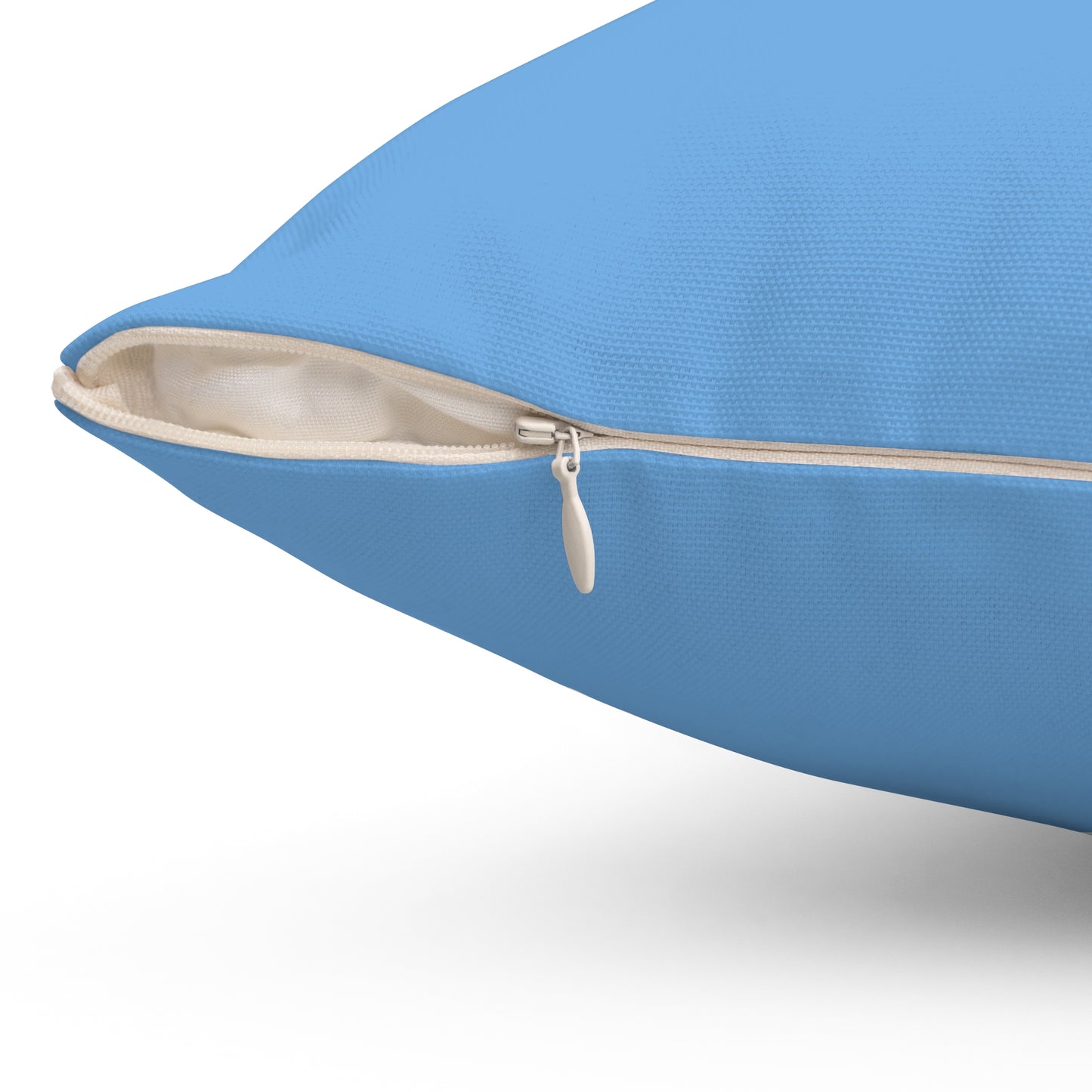 Sprinkled Donut, Spun Polyester Square Pillow