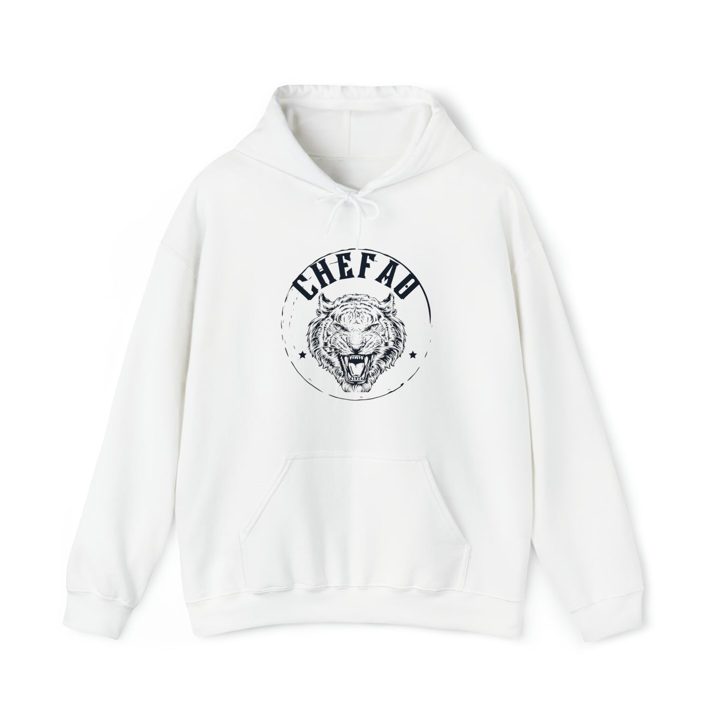 Chefao Tiger II, Unisex Heavy Blend Hooded Sweatshirt