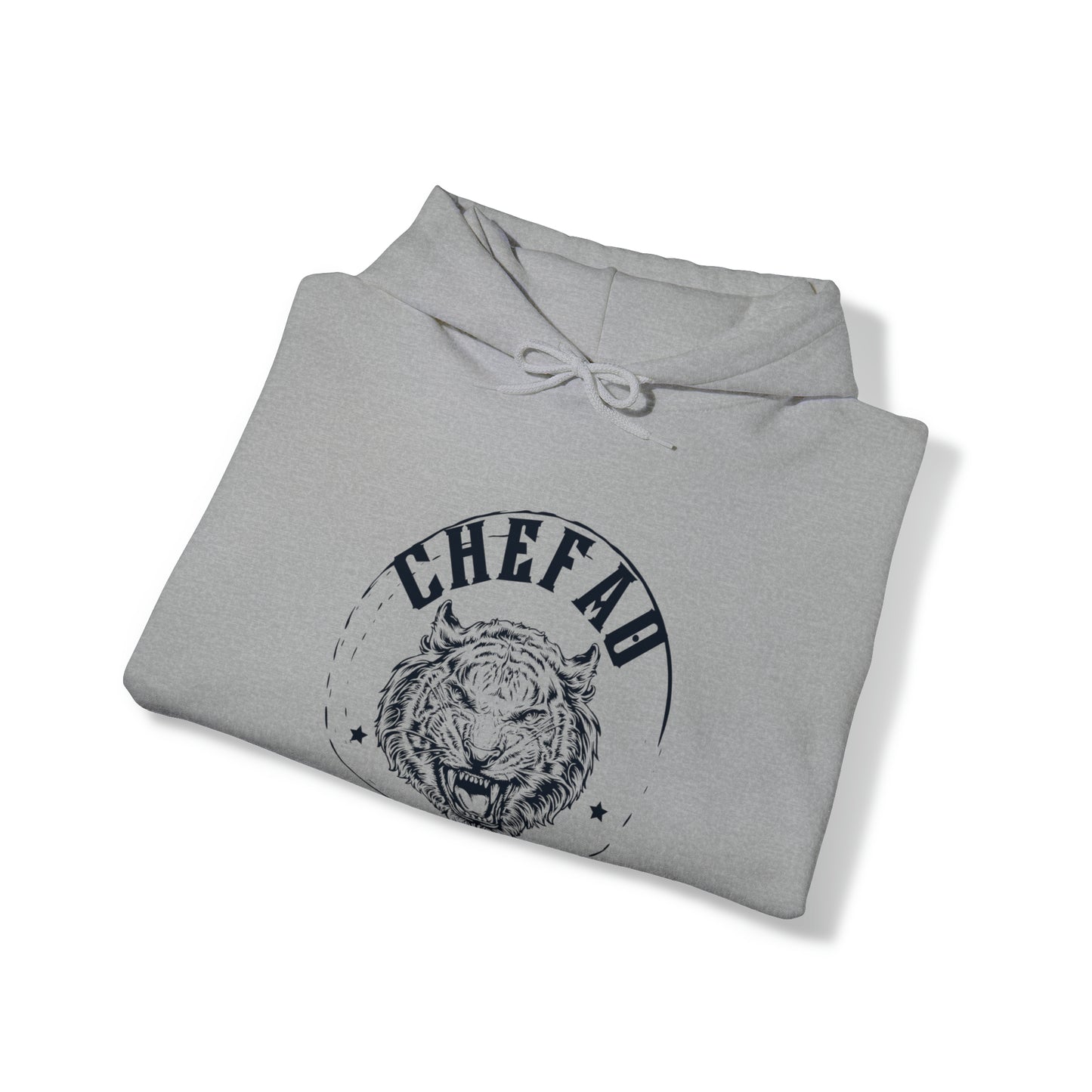 Chefao Tiger II, Unisex Heavy Blend Hooded Sweatshirt