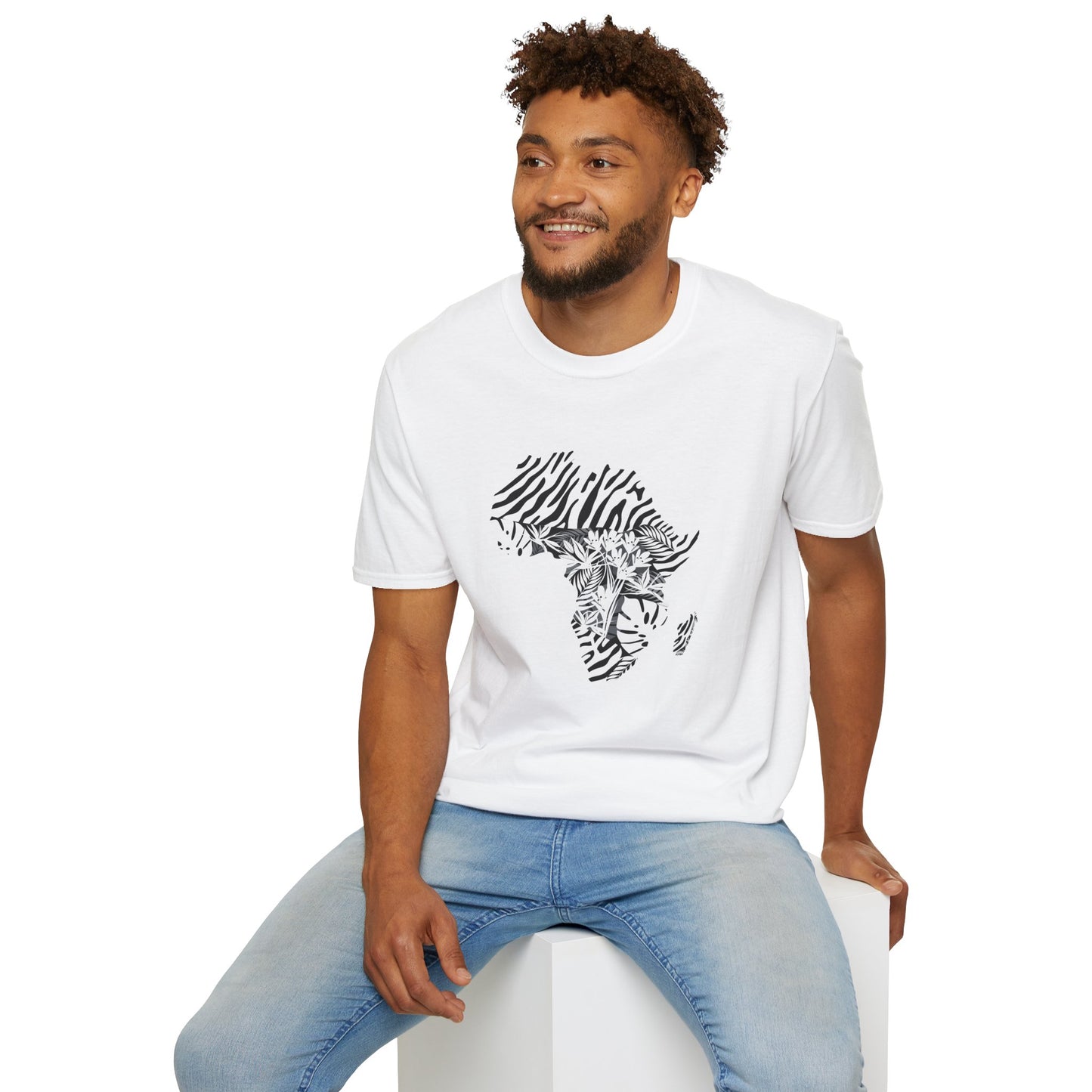 Chefao Africa Botanical I, Unisex Softstyle T-Shirt