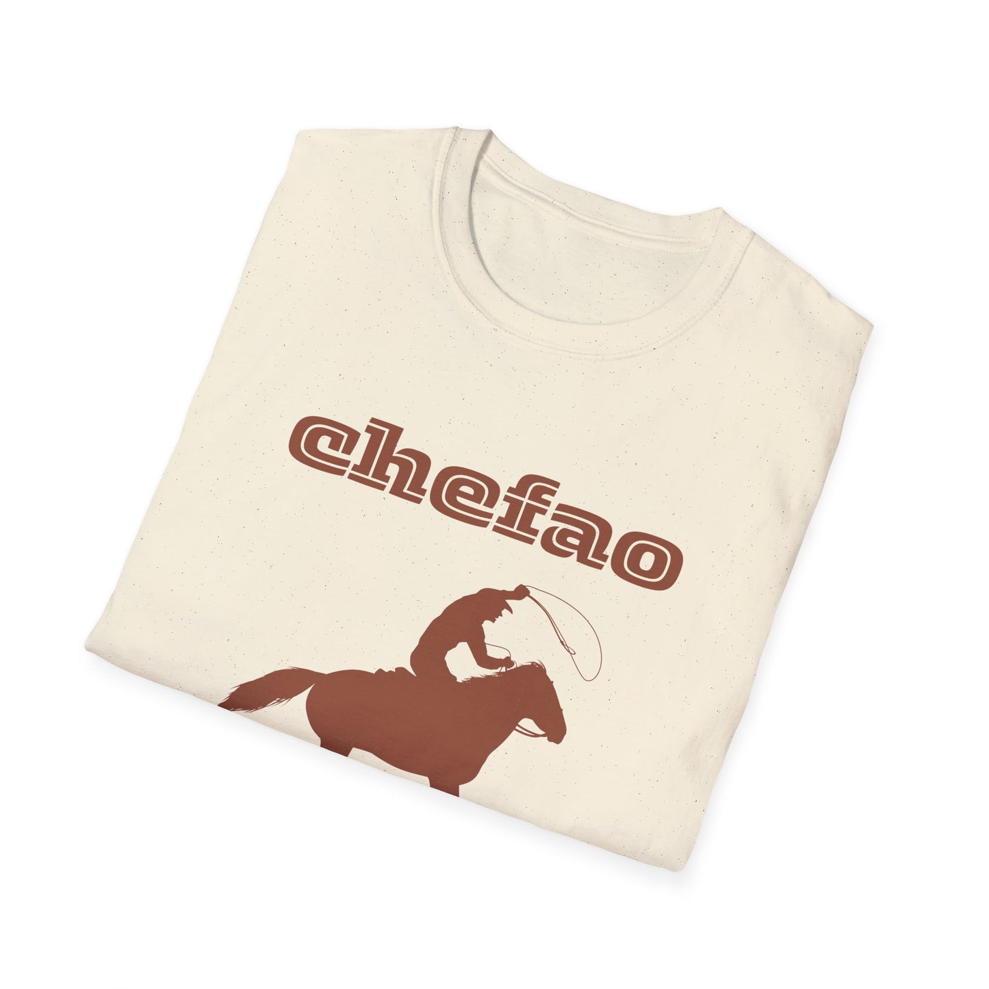 Chefao Cowboy III, Unisex Softstyle T-Shirt