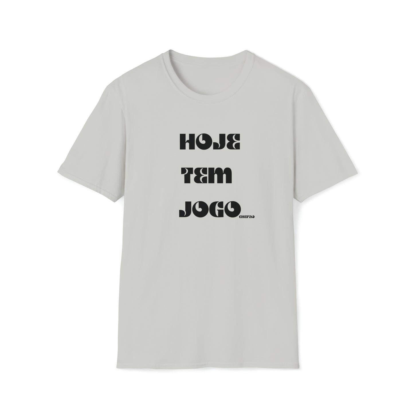 Hoje Tem Jogo I, Unisex Softstyle T-Shirt