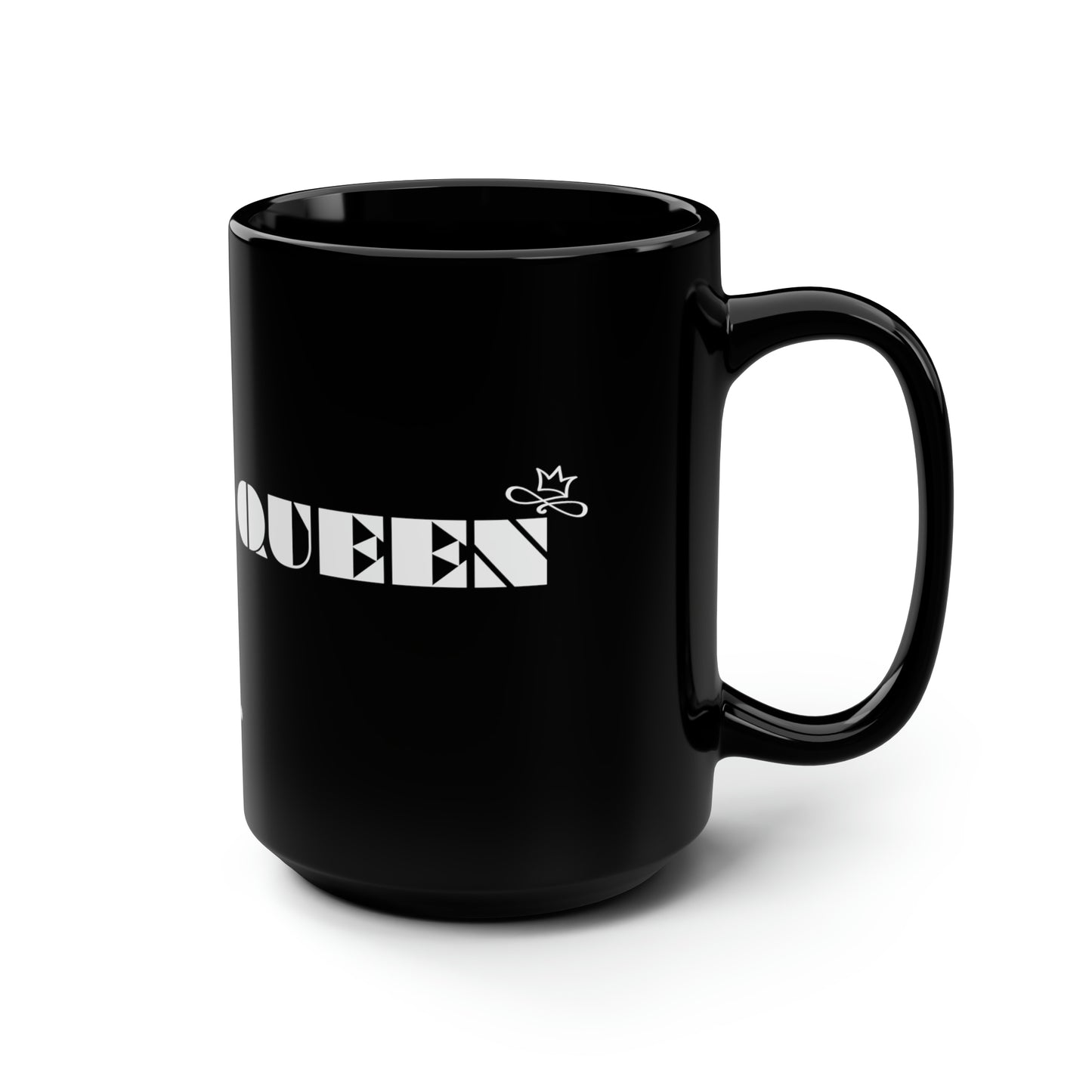 Chefao Queen I, Black Mug, 15oz