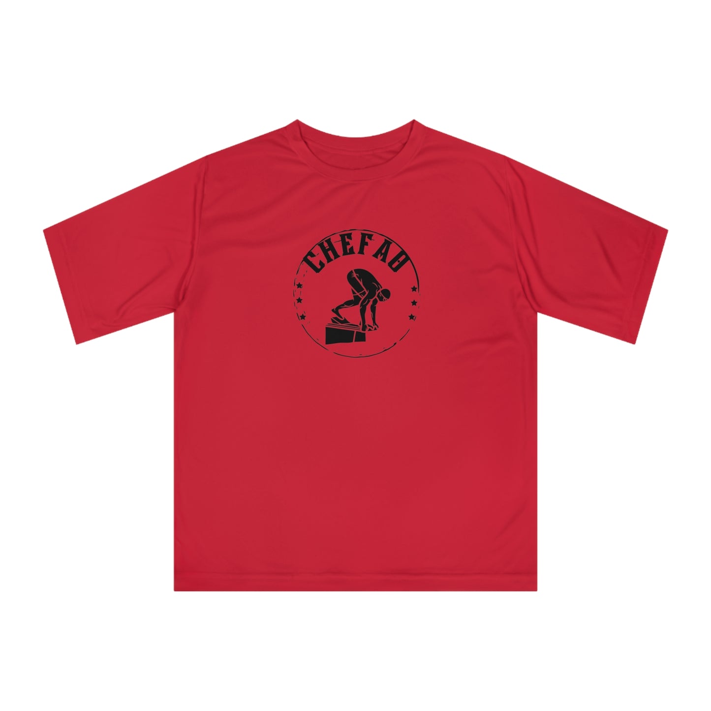 Chefao Swimmer I, Unisex Zone Performance T-shirt