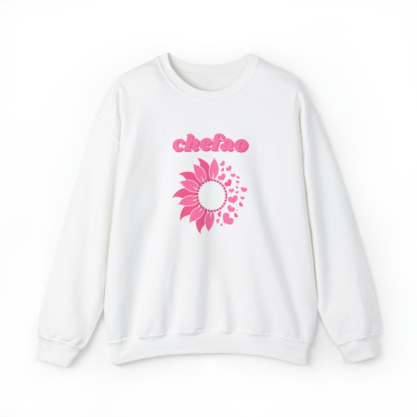 Chefao Sunflower III, Unisex Heavy Blend Crewneck Sweatshirt