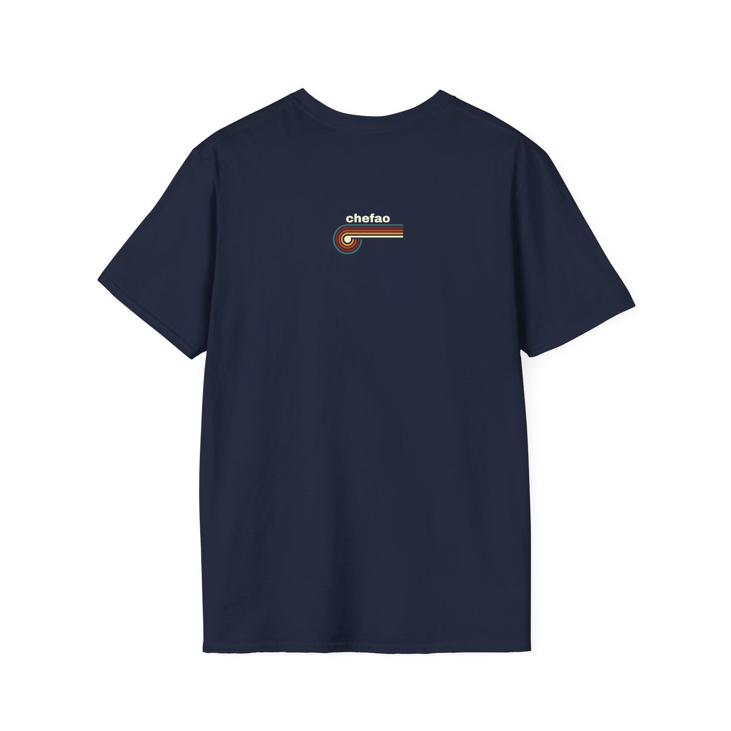 Chefao Retro Black History Month Emblem I, Unisex Softstyle T-Shirt