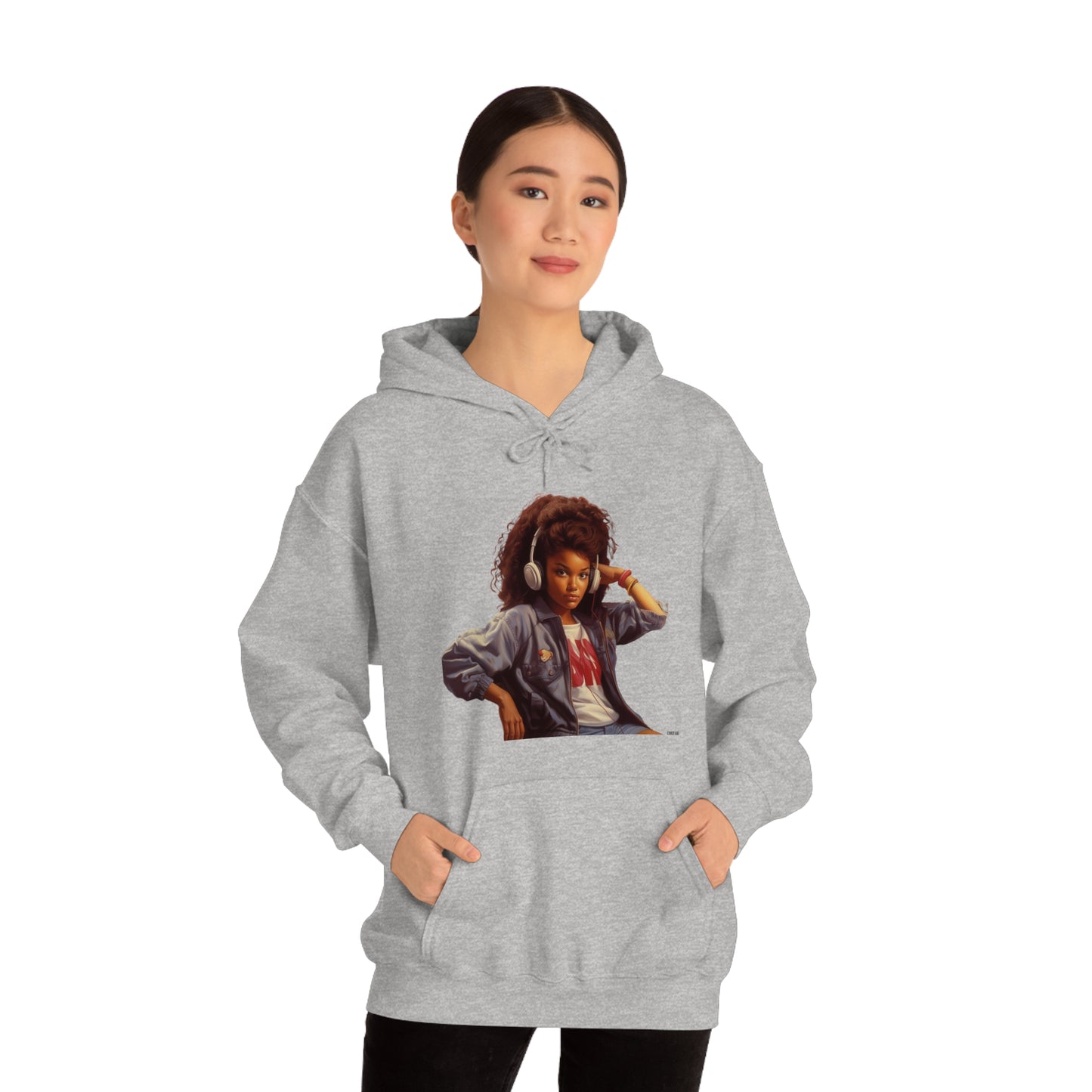 Nina, Unisex Heavy Blend Hooded Sweatshirt