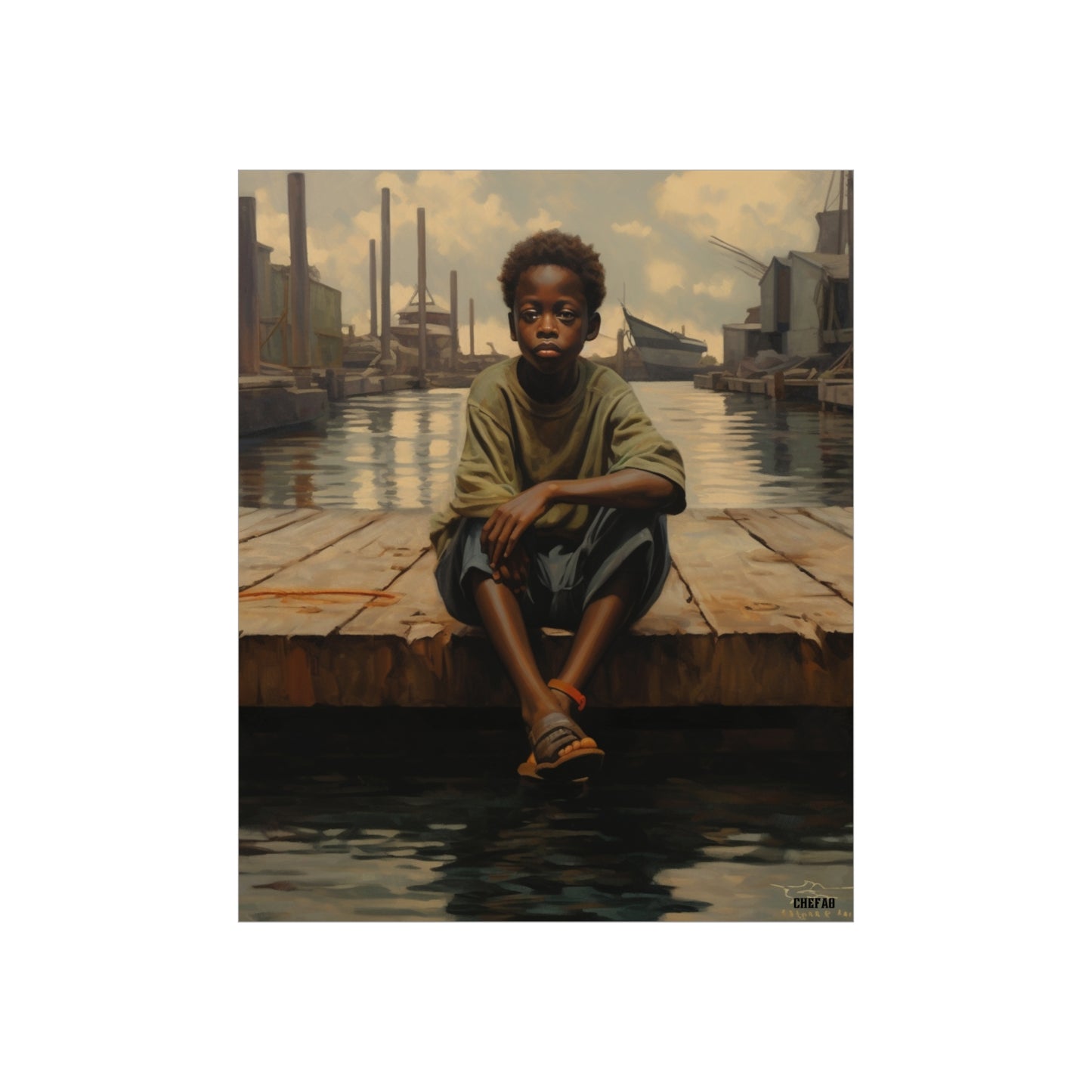 Boy Wonder, Premium Matte Vertical Posters