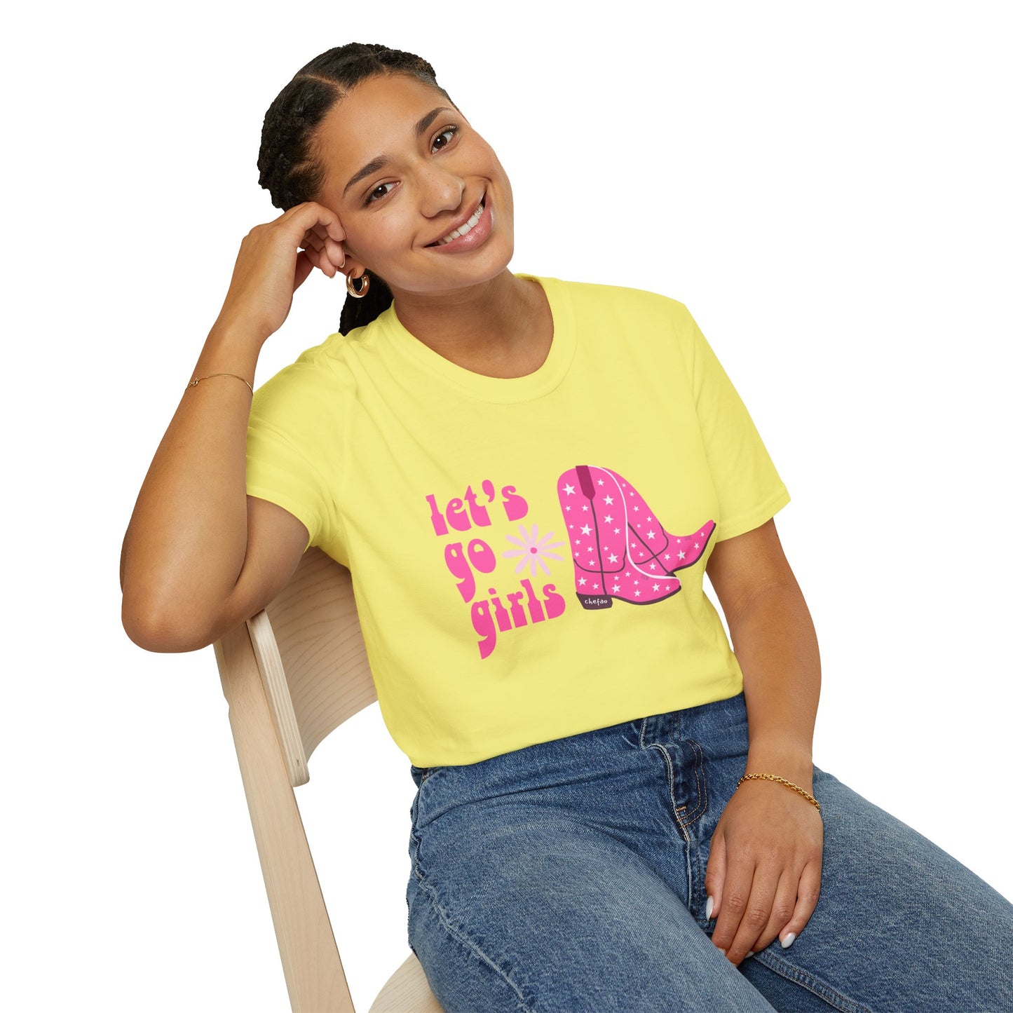 Let's Go Girls, Unisex Softstyle T-Shirt