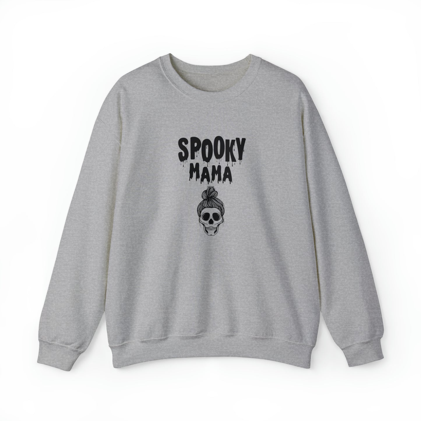 Spooky Mama, Unisex Heavy Blend Crewneck Sweatshirt
