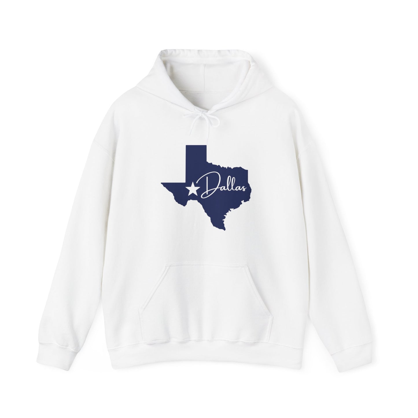 Chefao Dallas, Texas I, Unisex Heavy Blend Hooded Sweatshirt