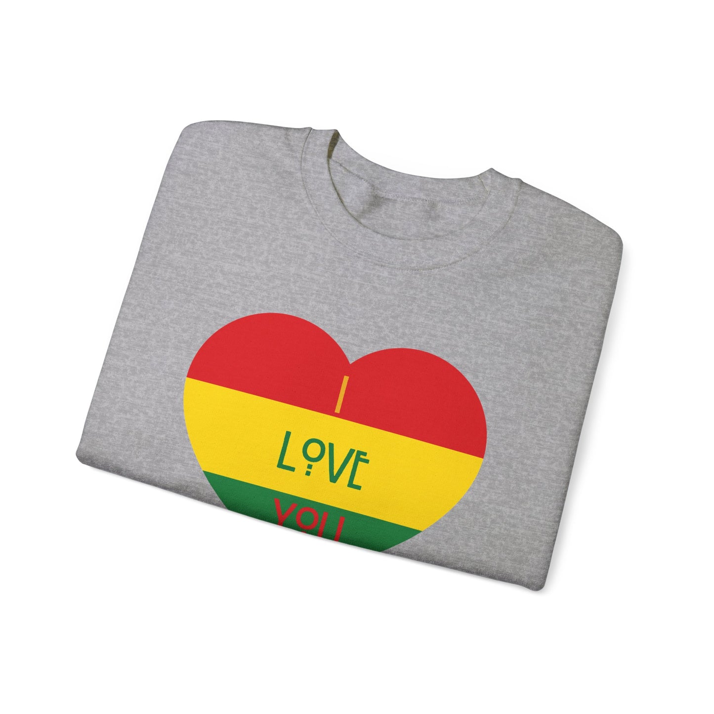 Chefao I Love You I, Unisex Heavy Blend™ Crewneck Sweatshirt