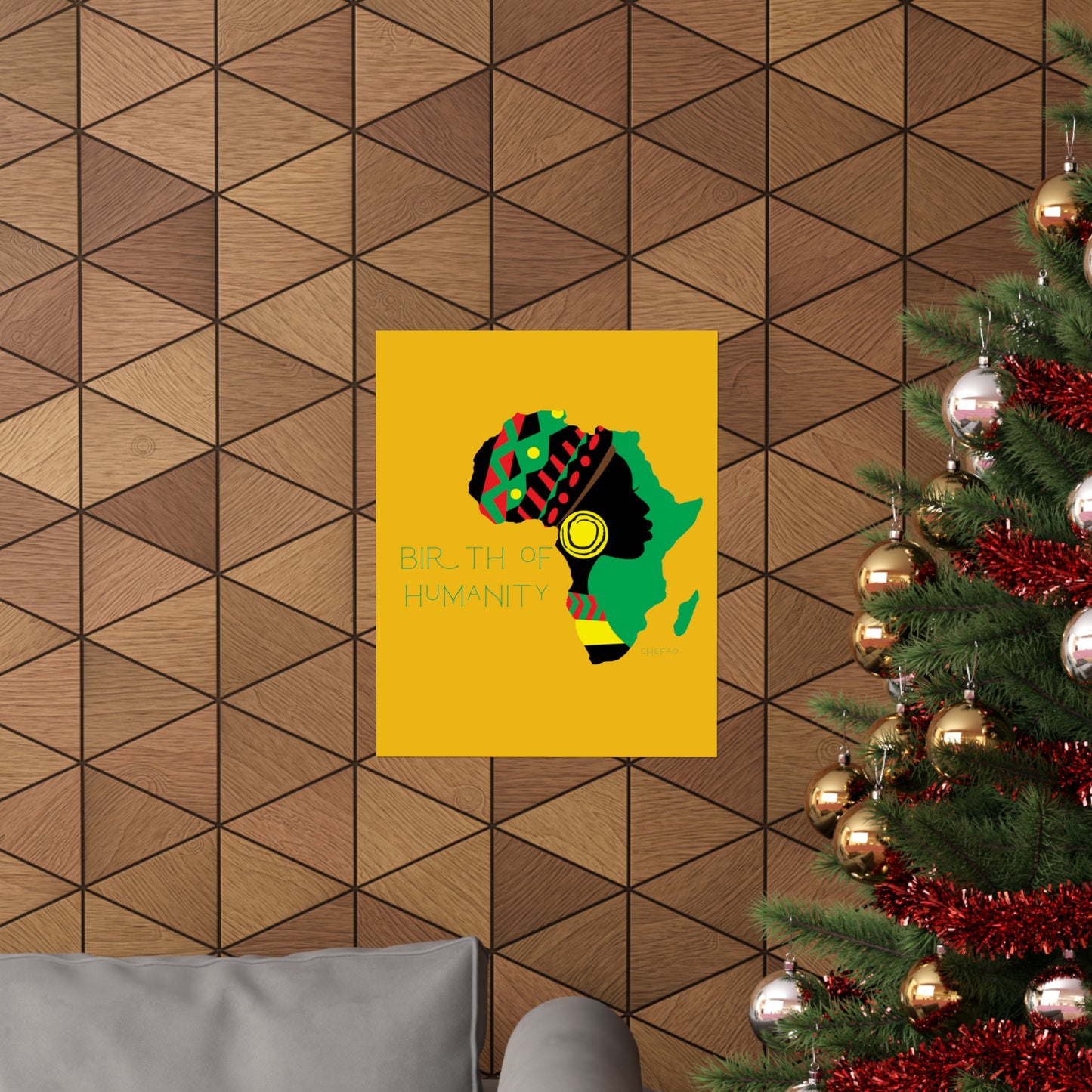 Birth of Humanity™ II, Matte Vertical Posters