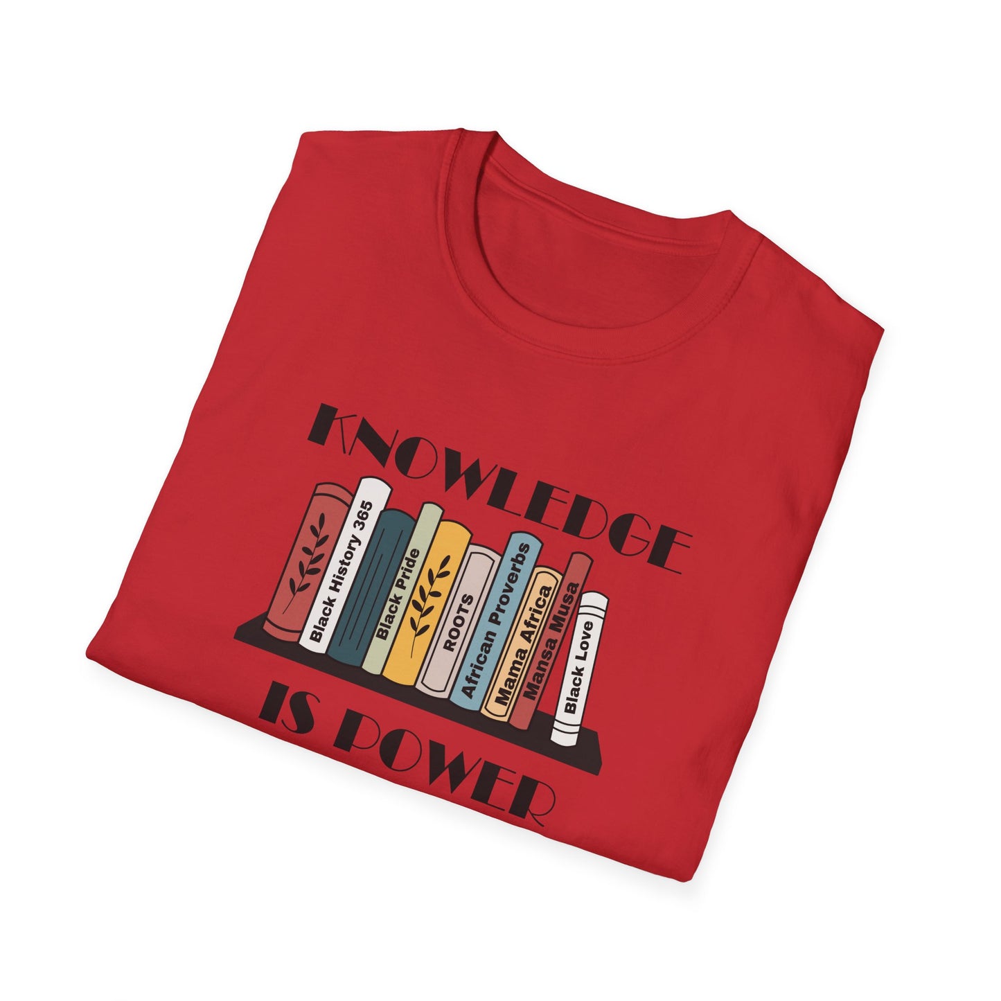 Chefao Knowledge is Power I, Unisex Softstyle T-Shirt