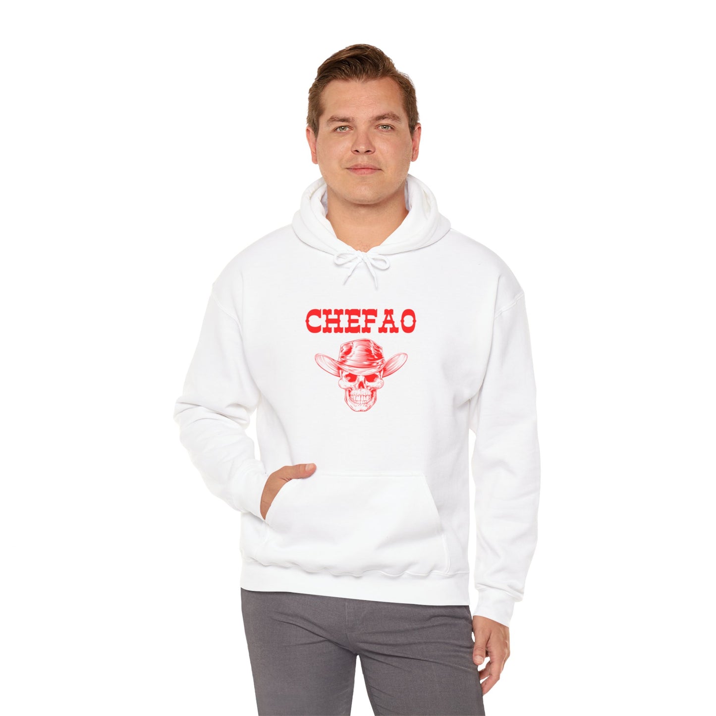 Chefao Cowboy VII, Unisex Heavy Blend Hooded Sweatshirt