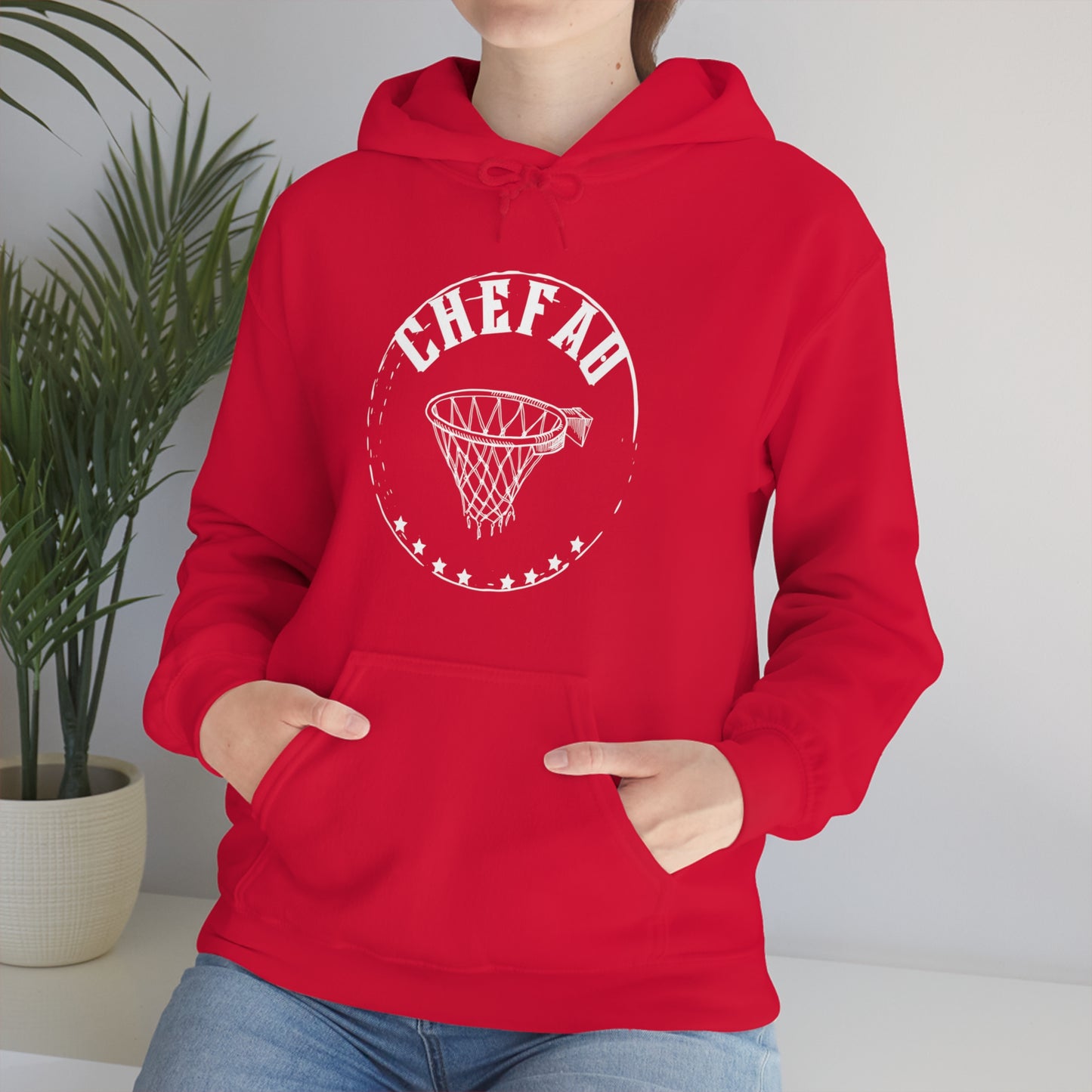 Chefao Basketball II, Unisex Heavy Blend Hooded Sweatshirt