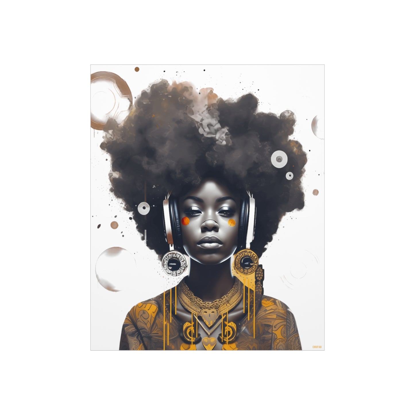 Golden Girl, Premium Matte Vertical Posters