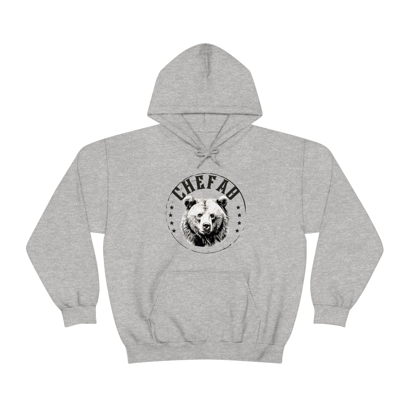 Chefao Bear I, Unisex Heavy Blend Hooded Sweatshirt