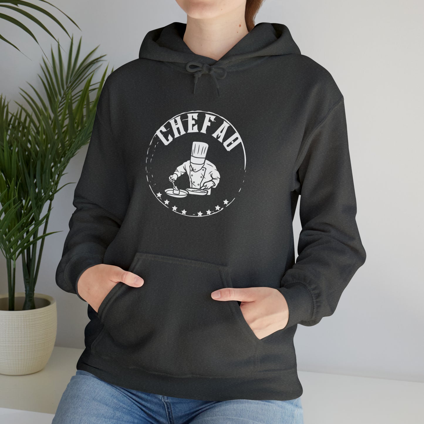 Chefao Chef I, Unisex Heavy Blend Hooded Sweatshirt