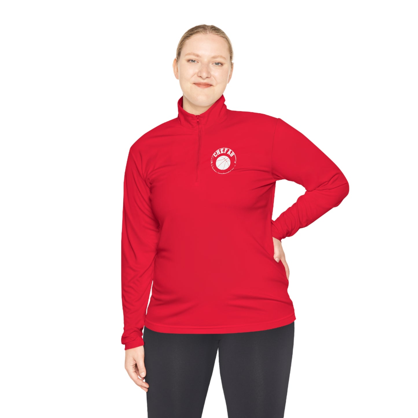 Chefao Basketball IV, Unisex Quarter-Zip Pullover