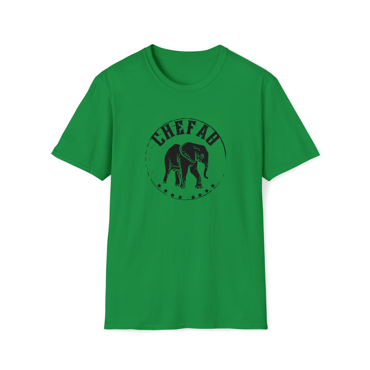 Chefao Elephant II, Unisex Softstyle T-Shirt