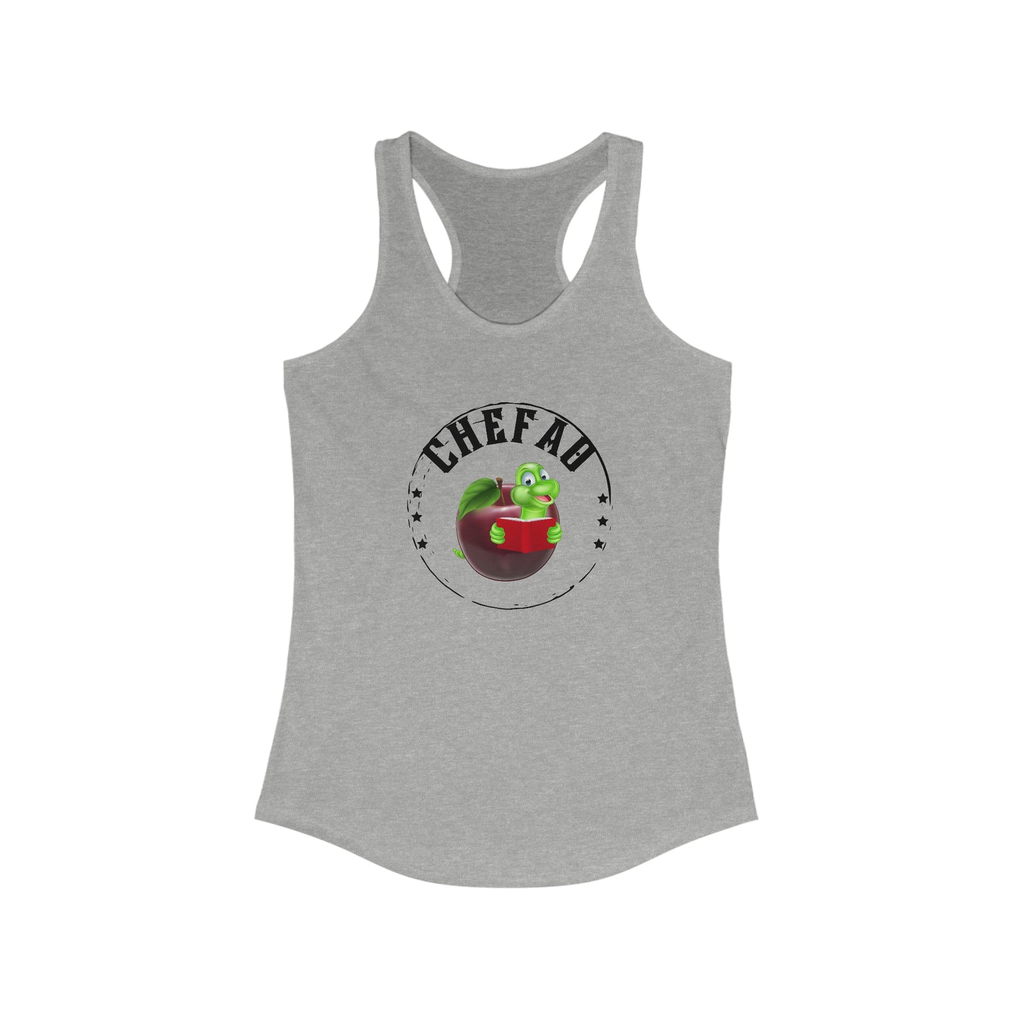 Chefao Bookworm II, Women's Racerback Tank