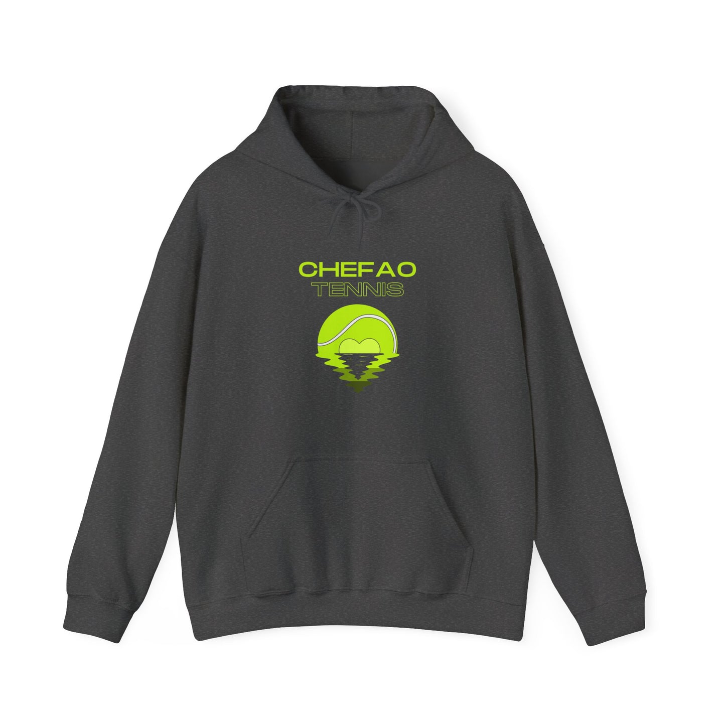 Chefao Tennis X, Unisex Heavy Blend Hooded Sweatshirt