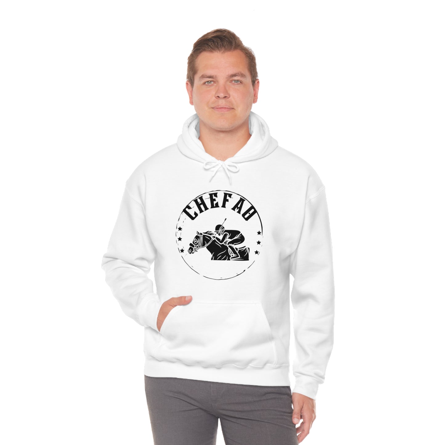 Chefao Jock I, Unisex Heavy Blend Hooded Sweatshirt