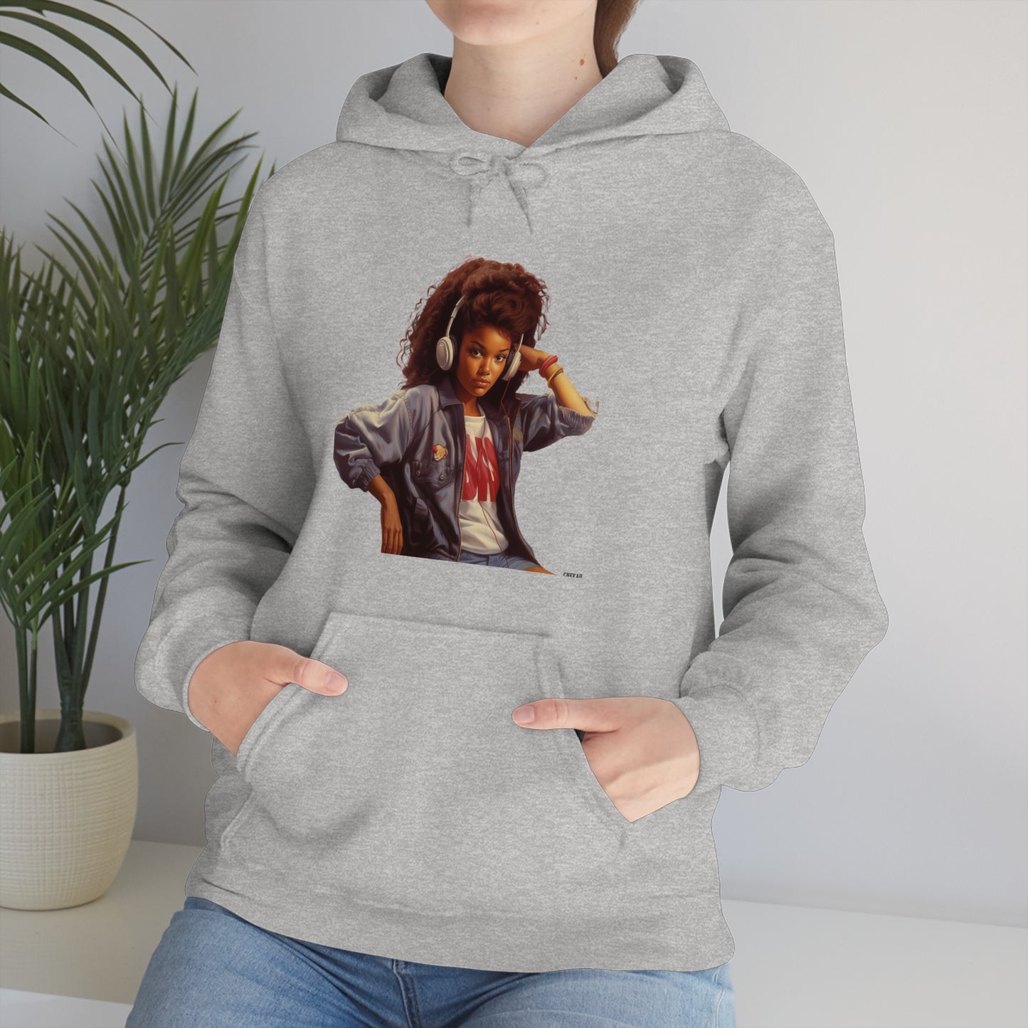 Nina, Unisex Heavy Blend Hooded Sweatshirt