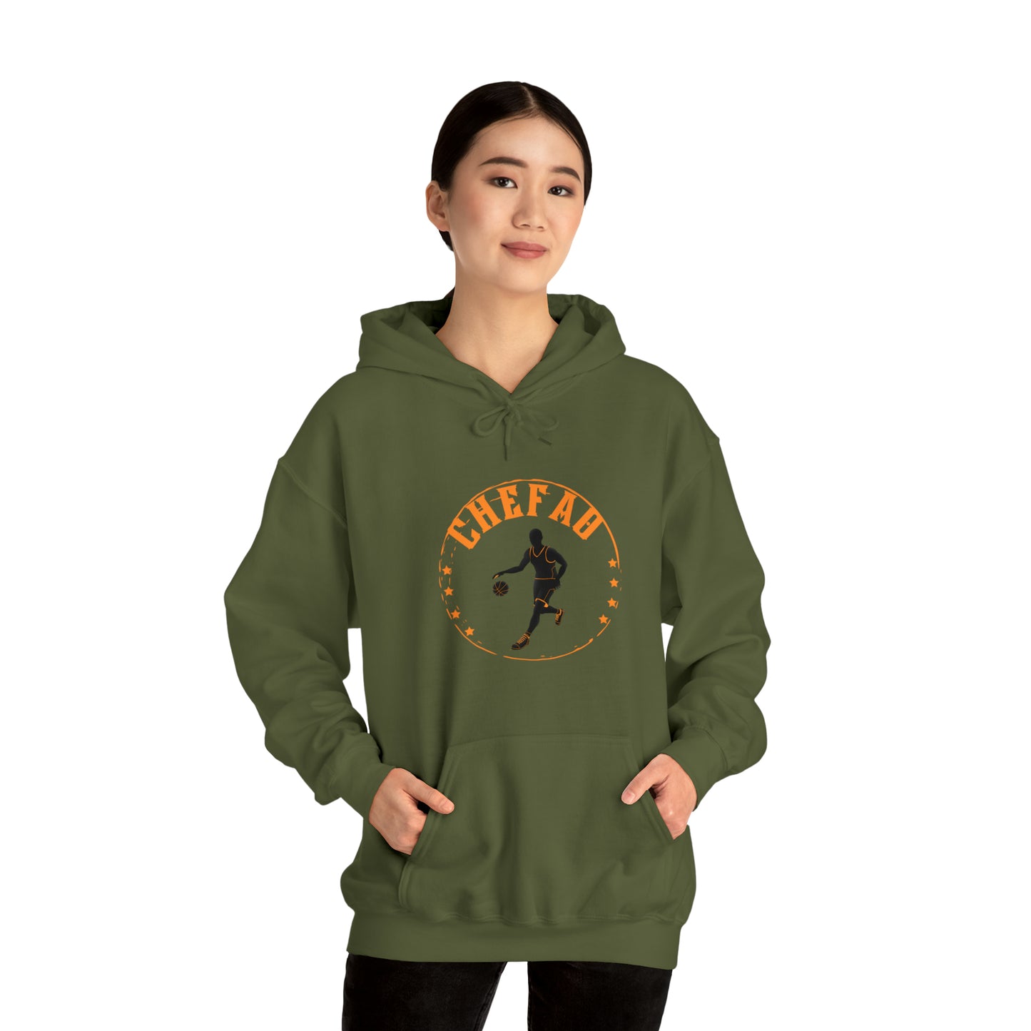 Chefao Basketball VIII, Unisex Heavy Blend Hooded Sweatshirt